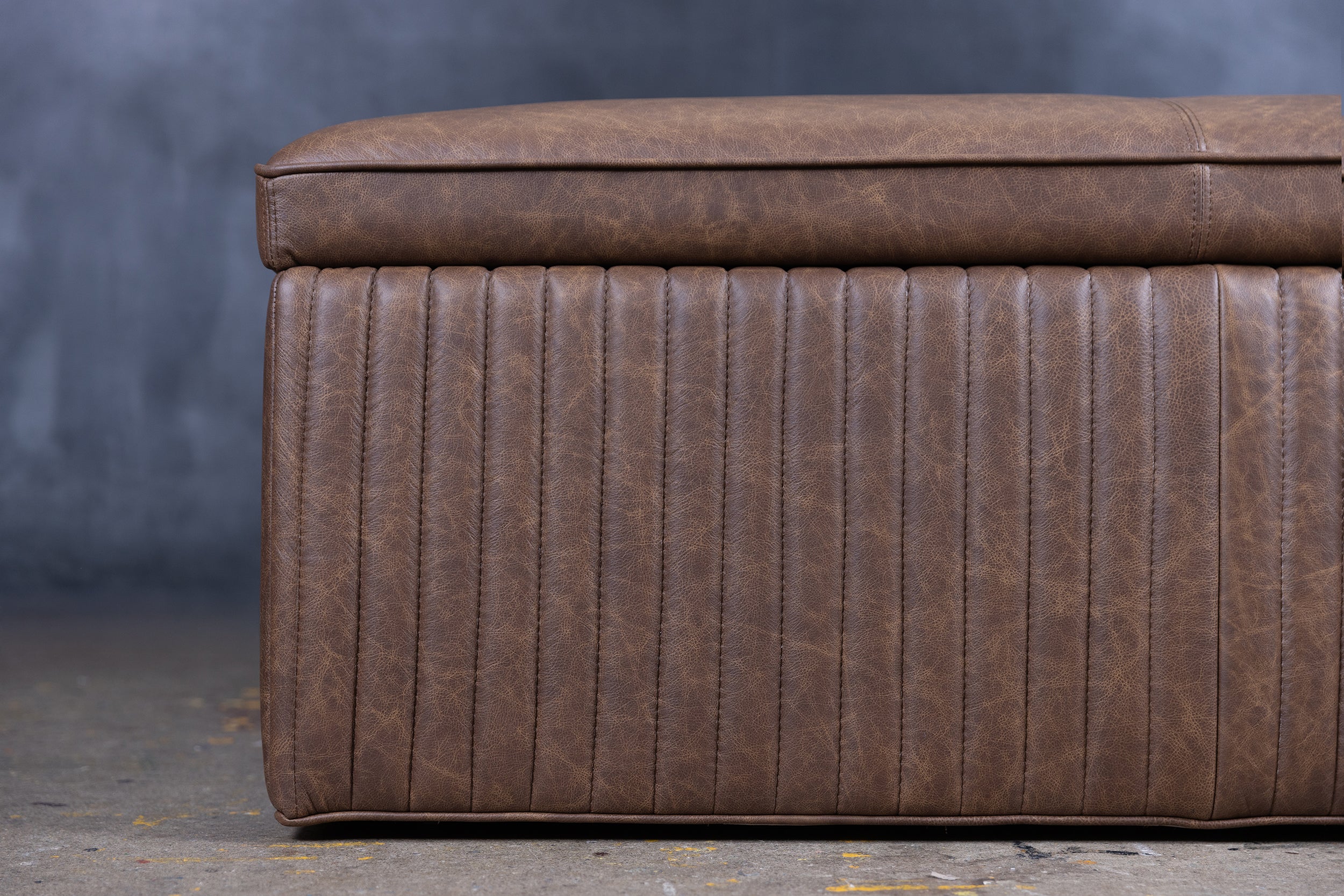 LARGE REBEL STORAGE OTTOMAN
