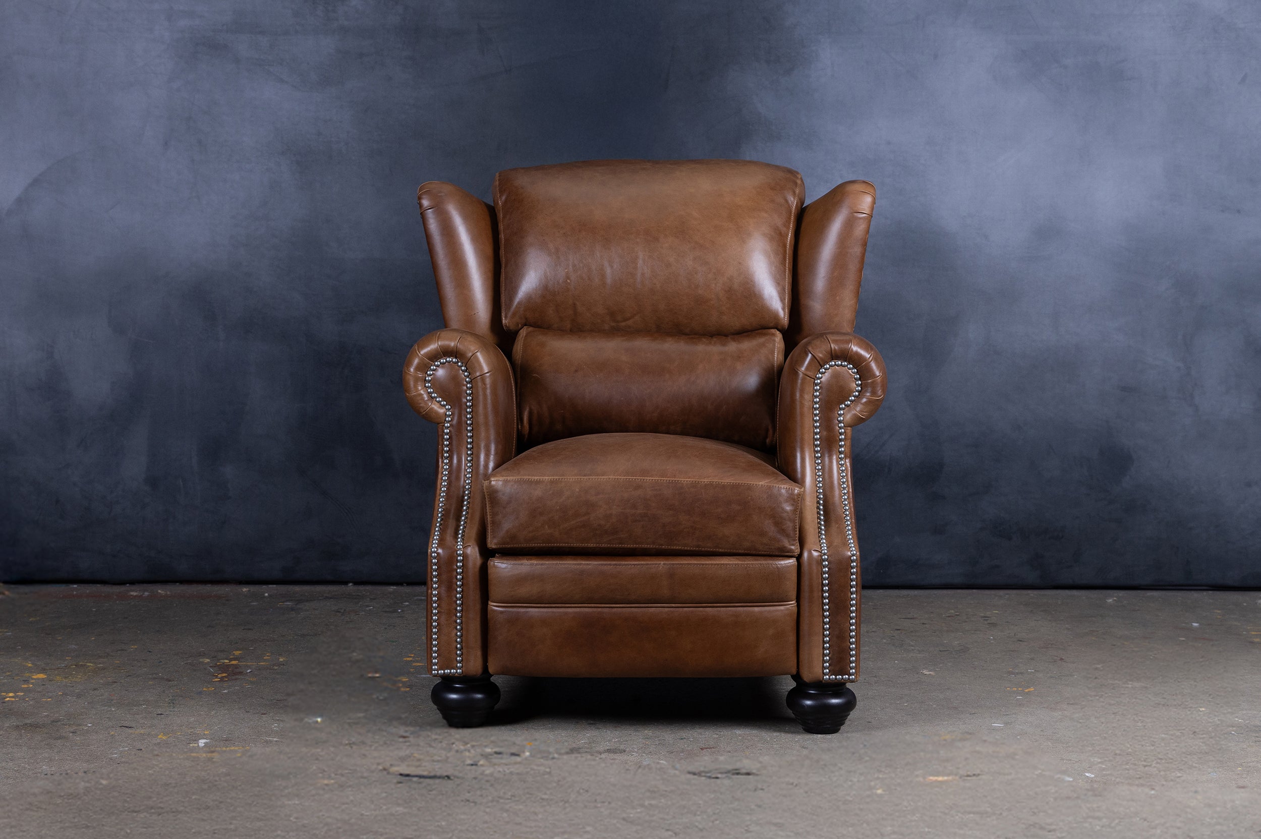 BRAND LEATHER CHAIR