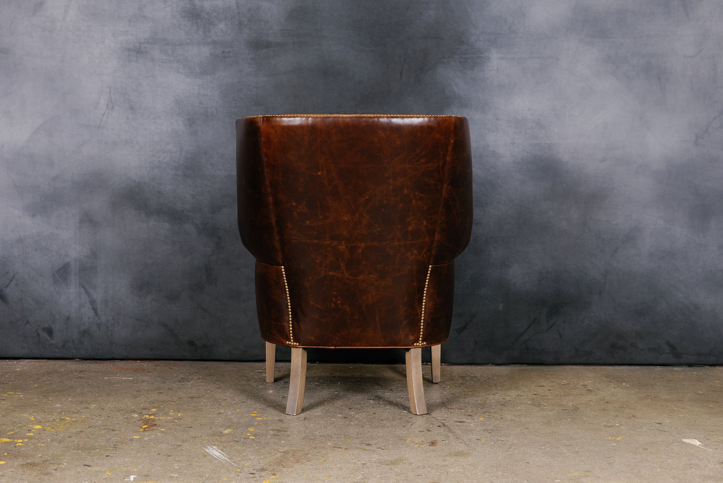SIR DRAKE LEATHER CHAIR