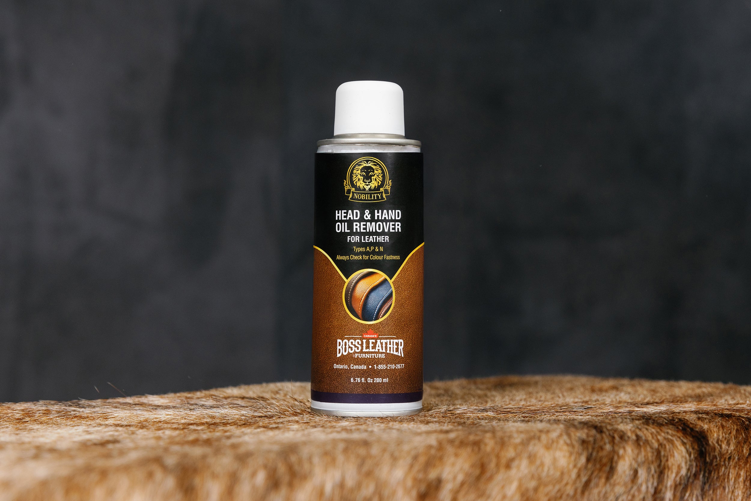 BOSS LEATHER HEAD AND HAND OIL REMOVER