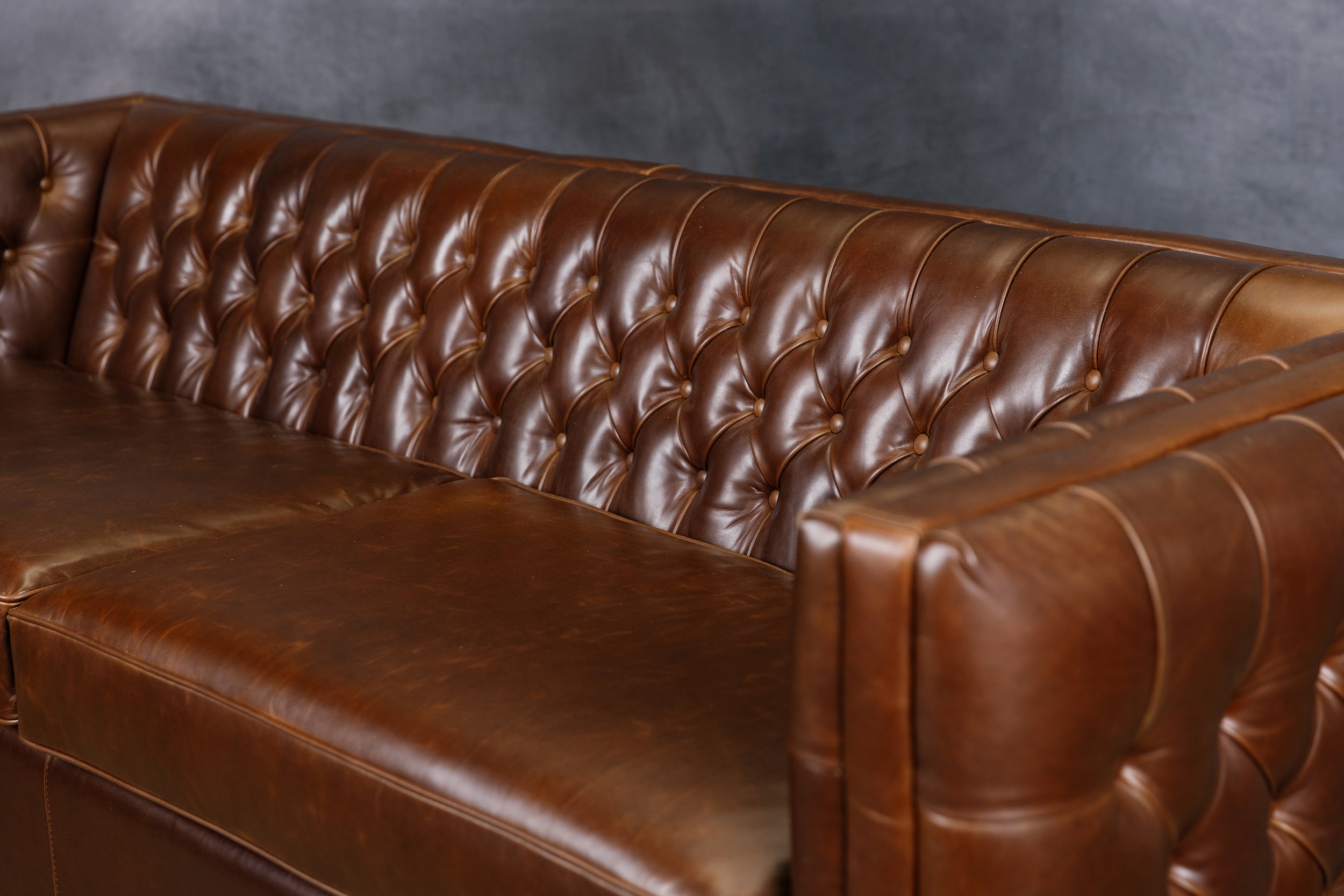 RENAISSANCE LEATHER SOFA