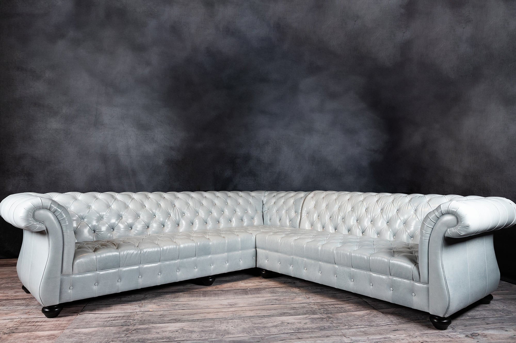 CANAPÉ D'ANGLE EN CUIR CASA BERGAMO