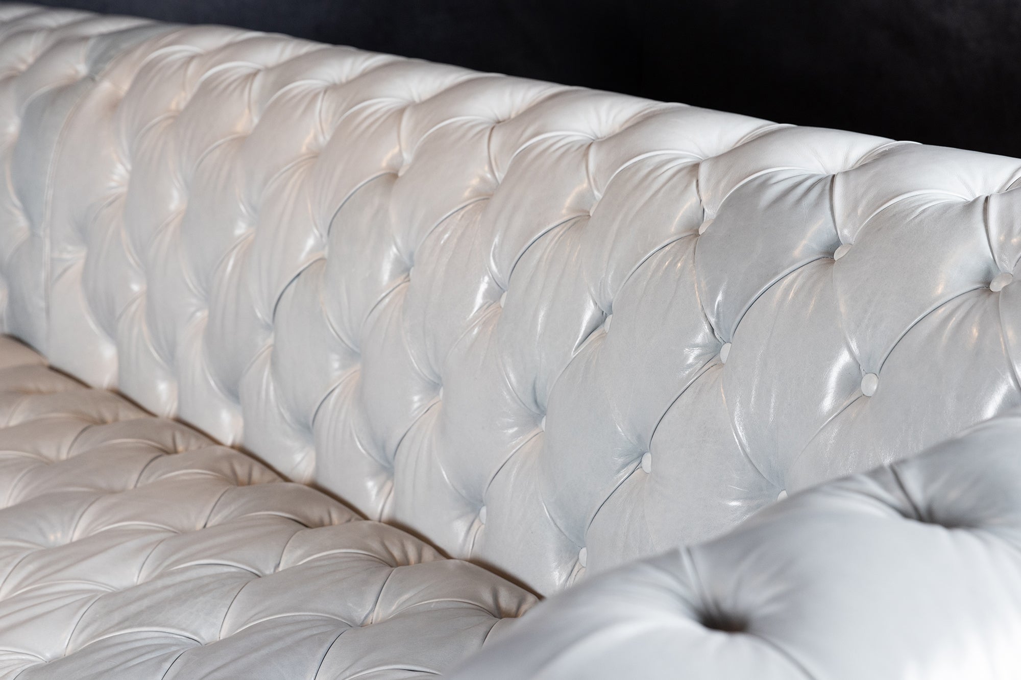 CANAPÉ D'ANGLE EN CUIR CASA BERGAMO