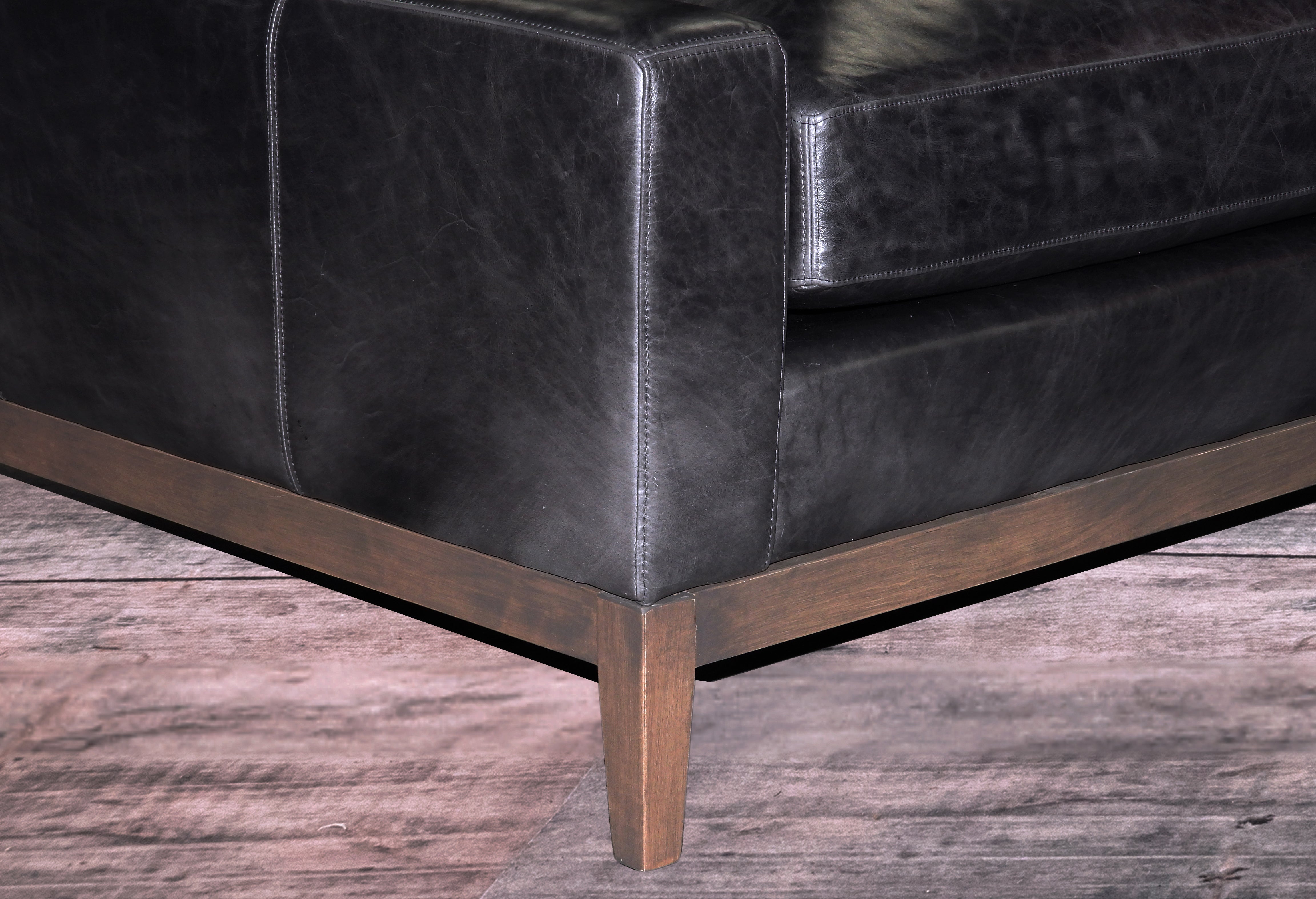 CANAPÉ EN CUIR MODERNE ITALIA SLOPE
