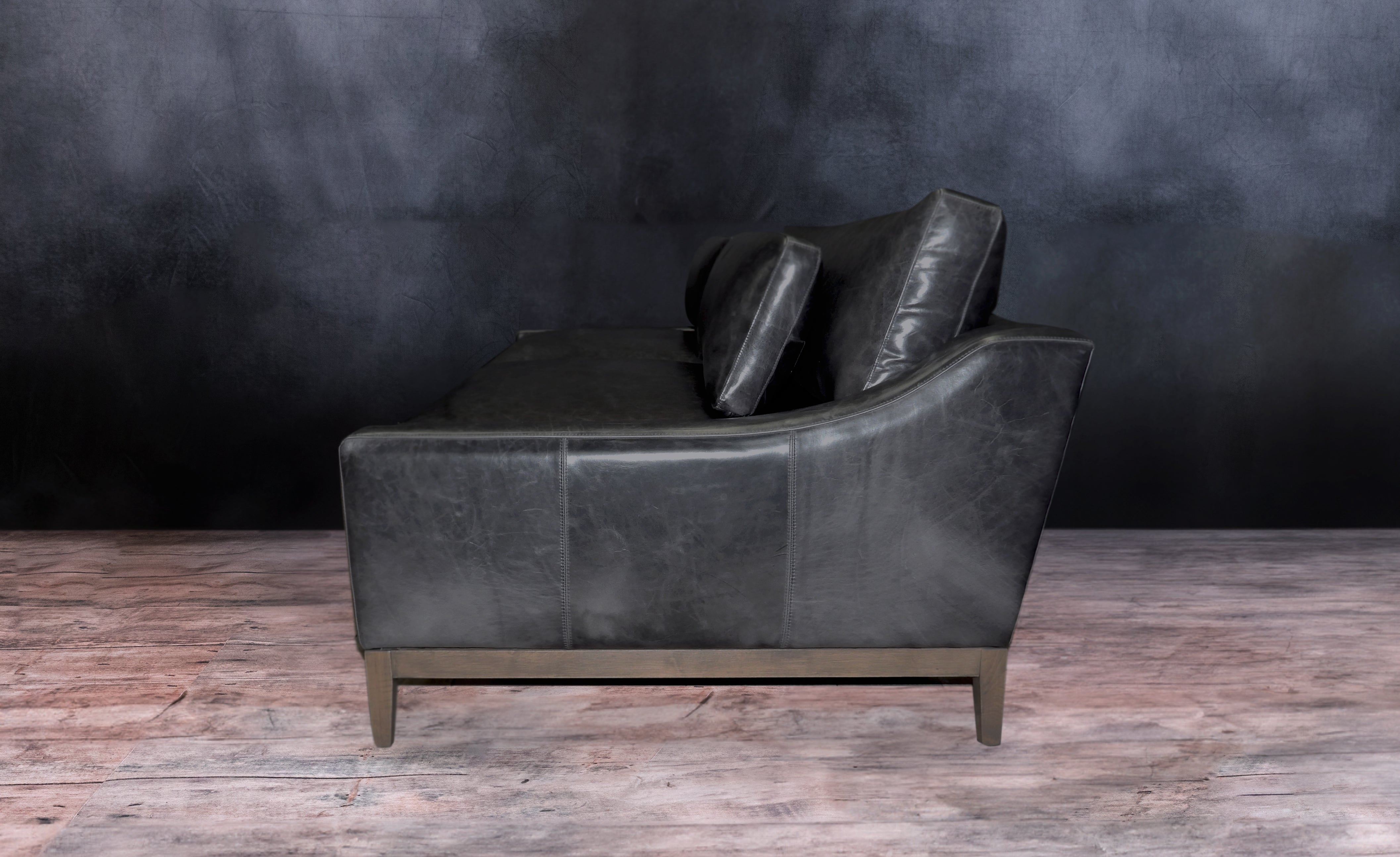 CANAPÉ EN CUIR MODERNE ITALIA SLOPE