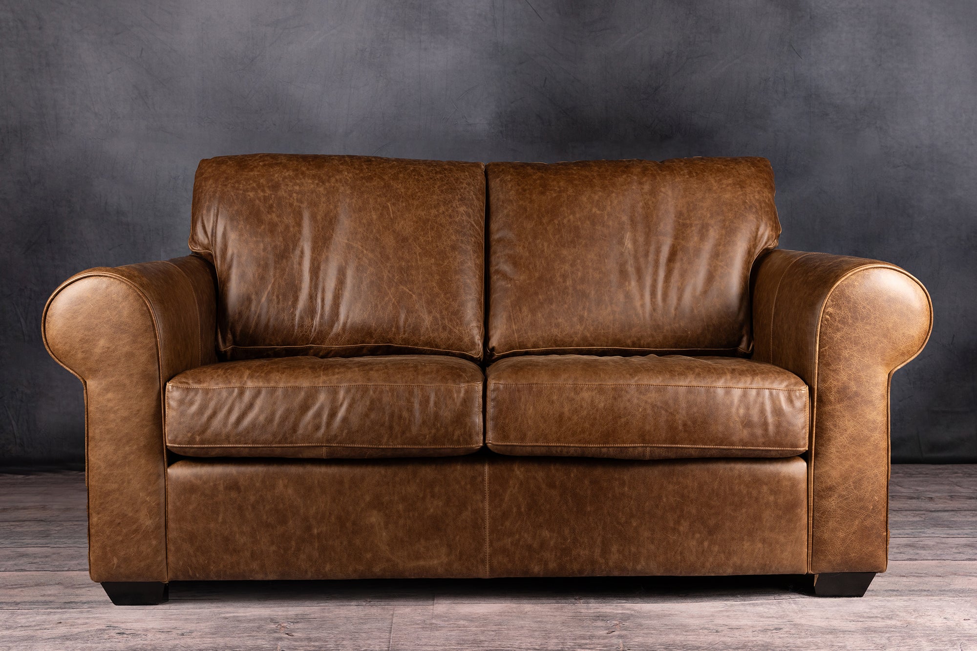 DUKE LEATHER LOVESEAT