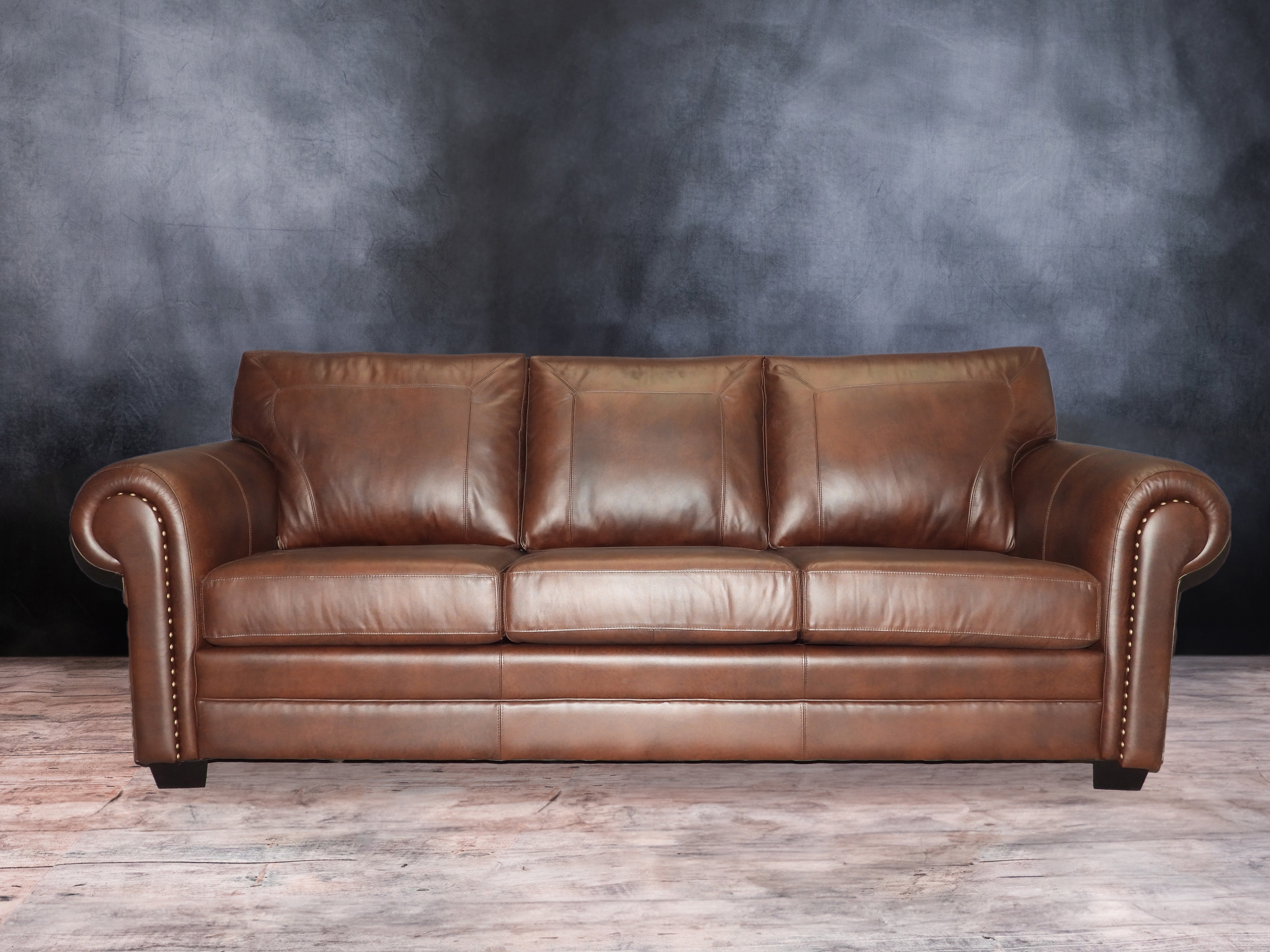 KANSAS LEATHER SOFA BED