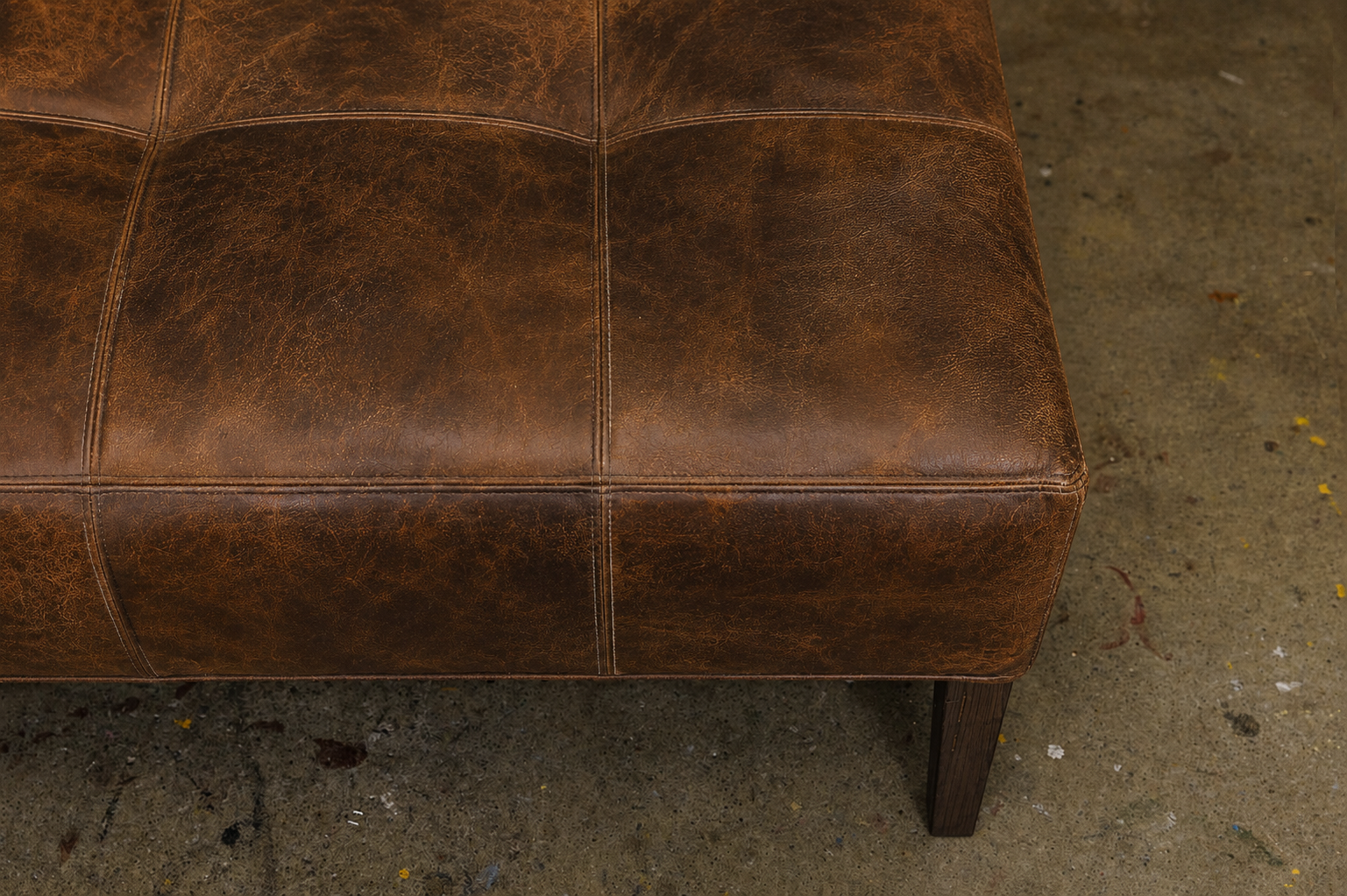 LEATHER OTTOMAN EXPLORER TOP