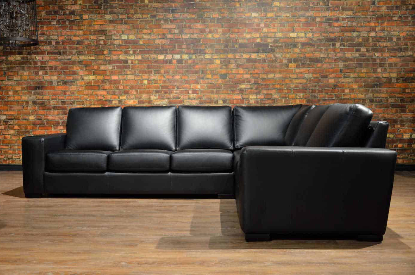 PALERMO LEATHER SECTIONAL LHF
