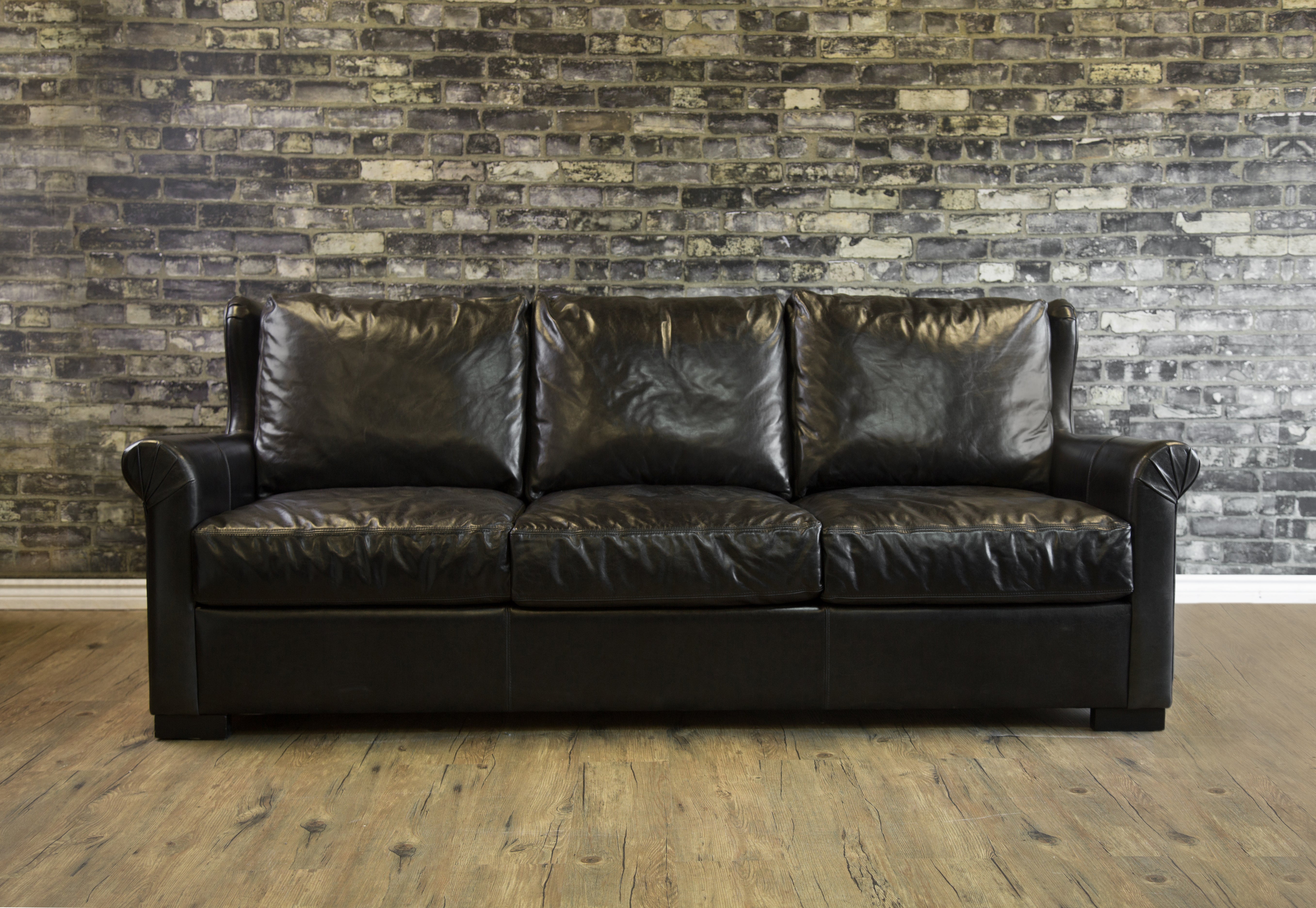 DUKE EDWARD LEATHER SOFA