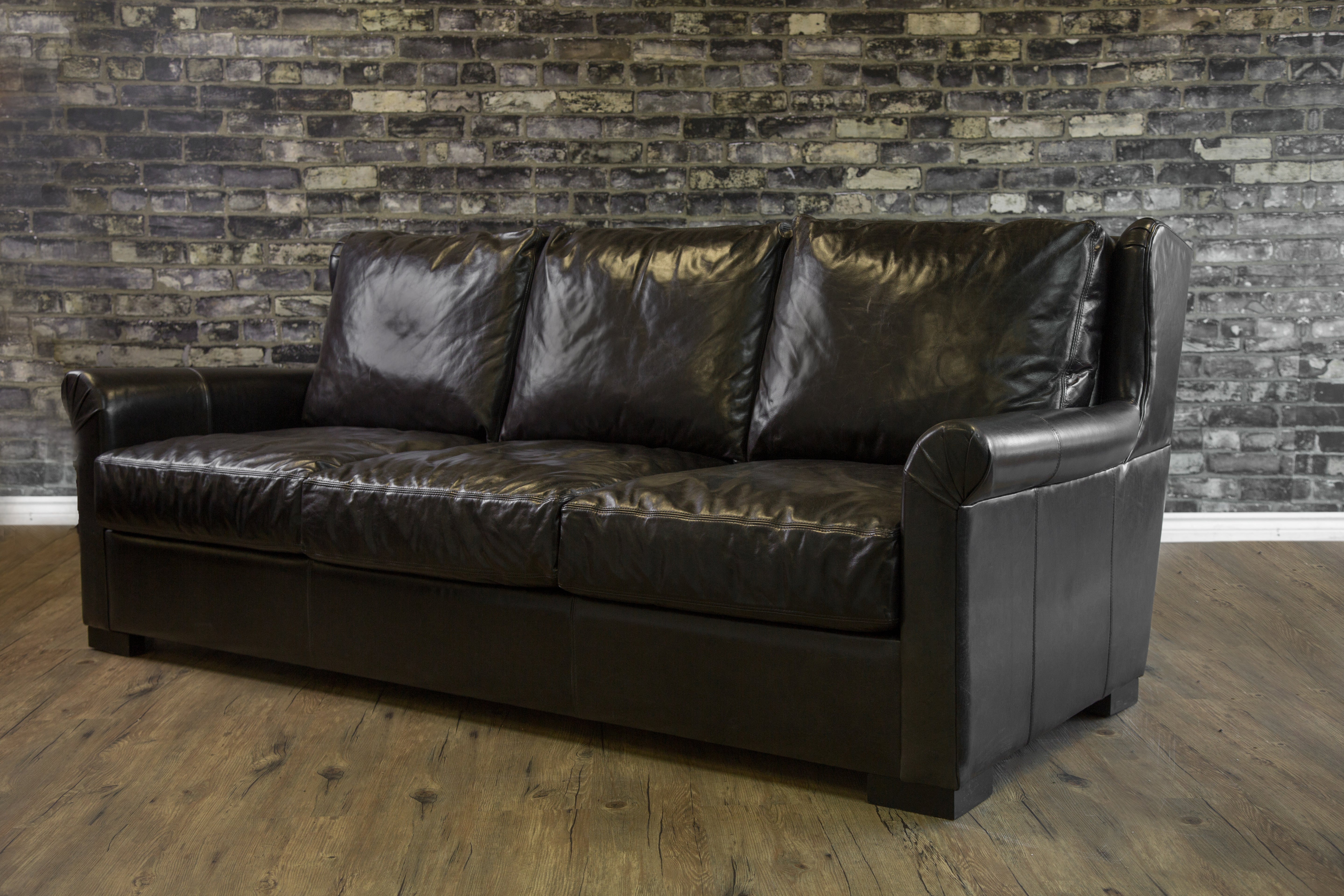 DUKE EDWARD LEATHER SOFA