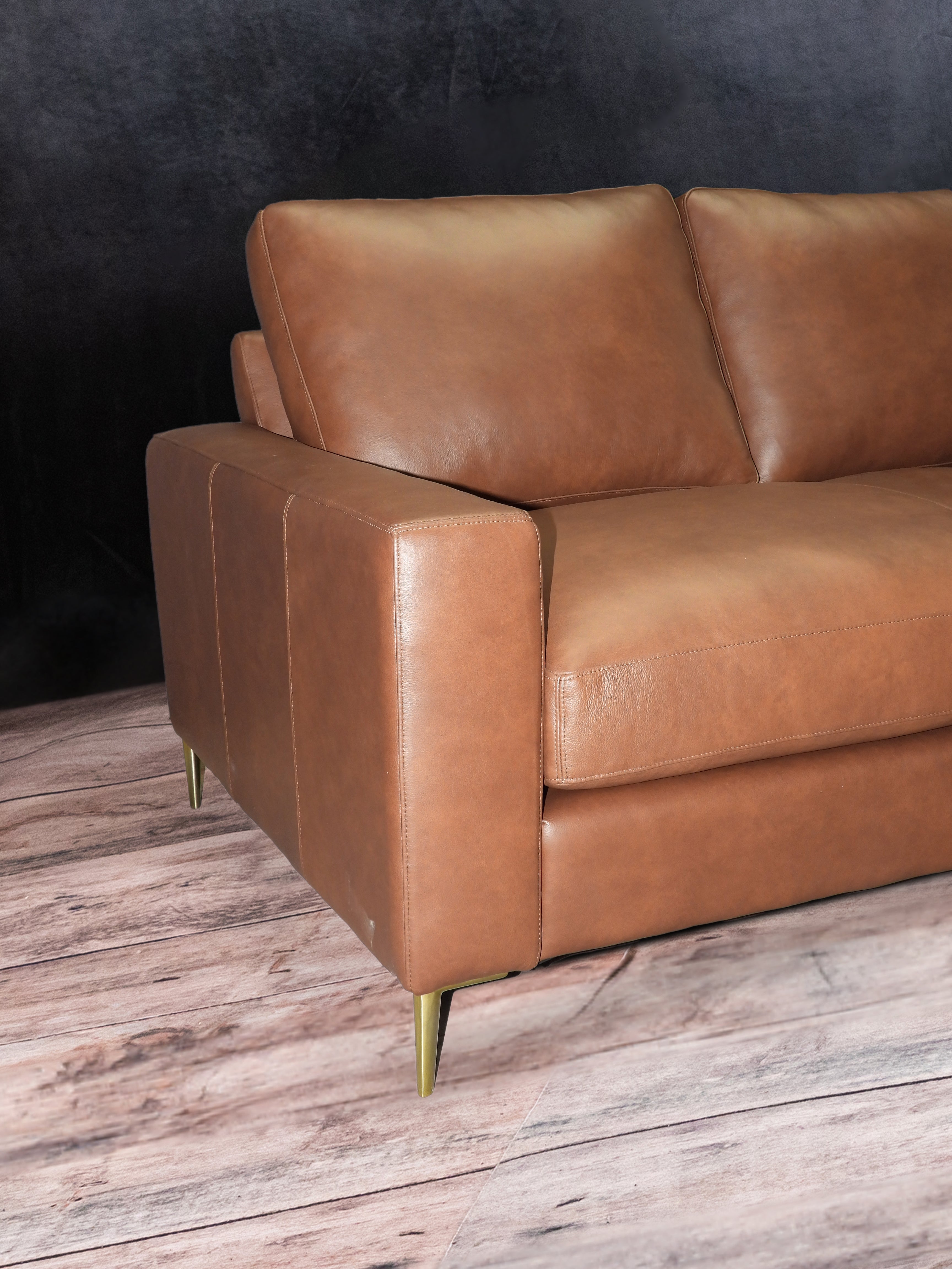 MILLENIUM LEATHER SOFA