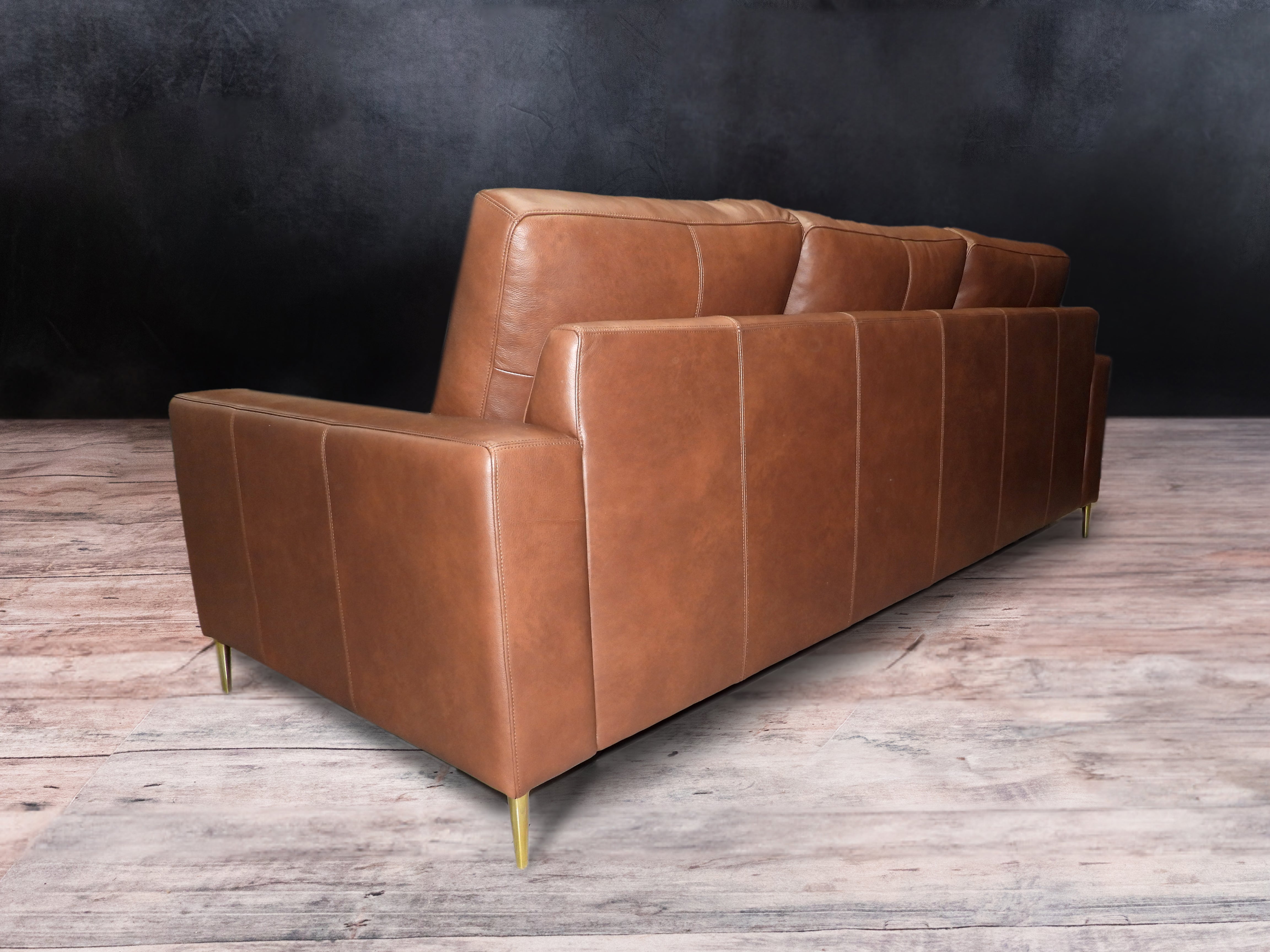 MILLENIUM LEATHER SOFA