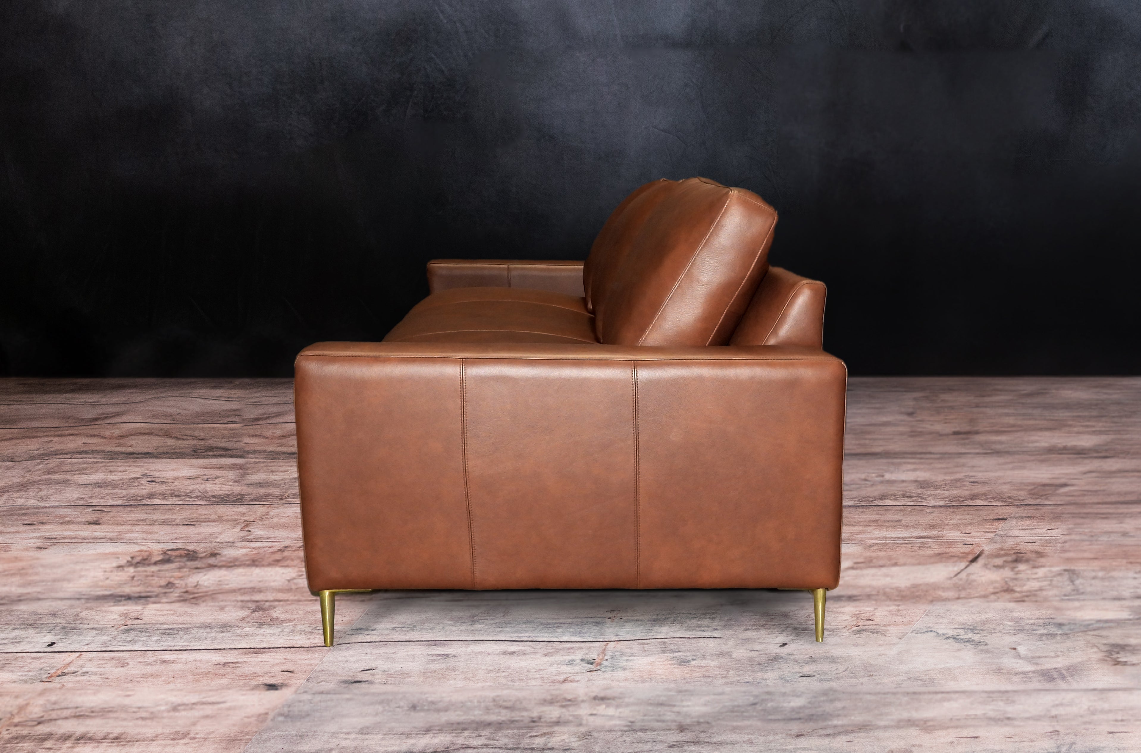 MILLENIUM LEATHER SOFA