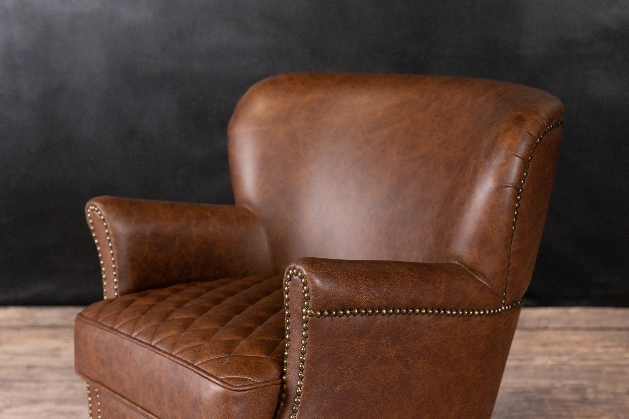 NAPOLEON LEATHER CHAIR