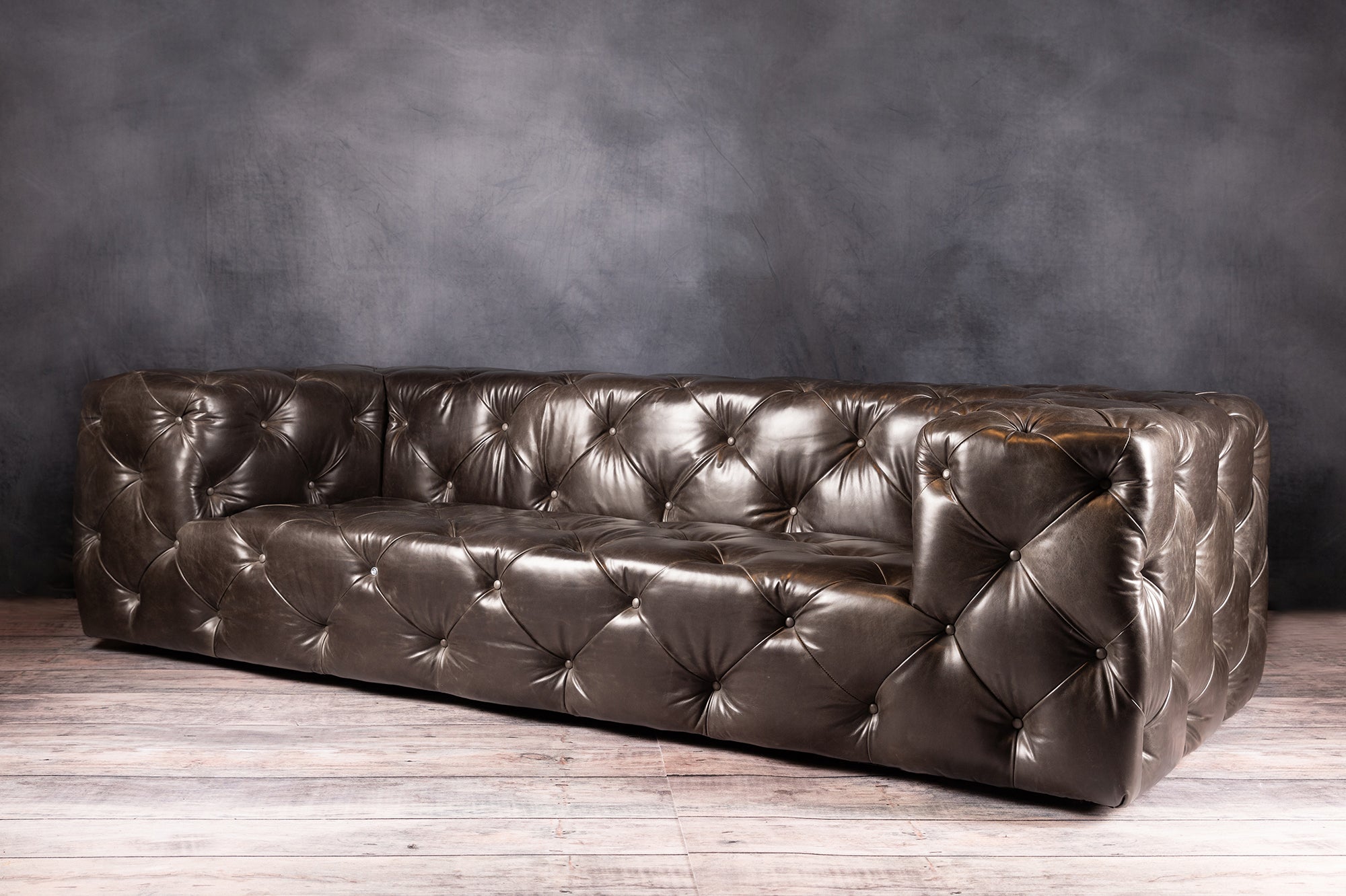 ROYAL DECADENCE LEATHER SOFA