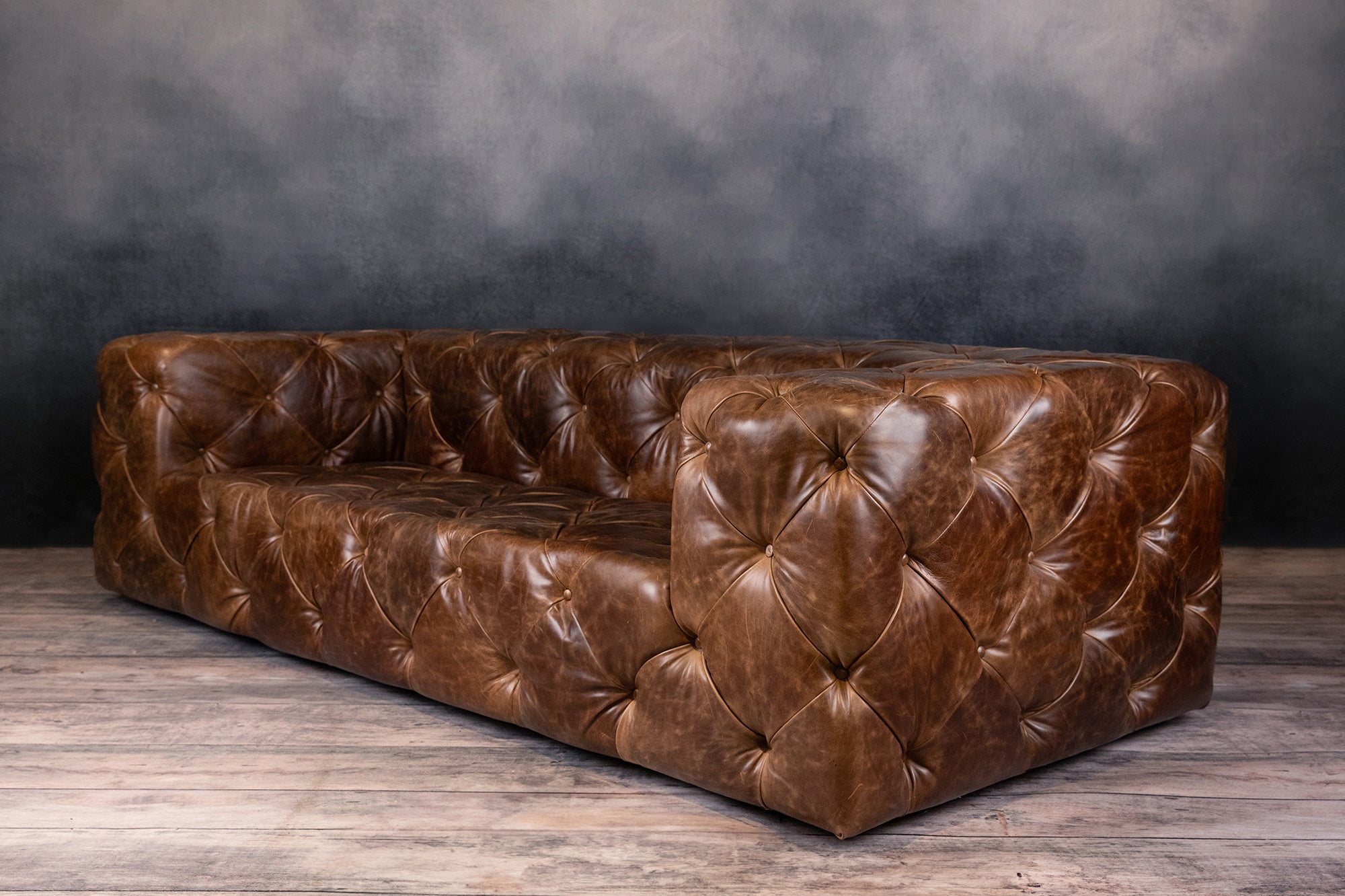 Royal Decadence Leather Sofa