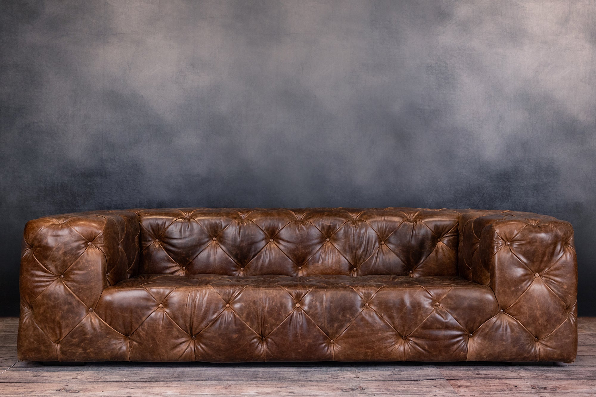 Royal Decadence Leather Sofa