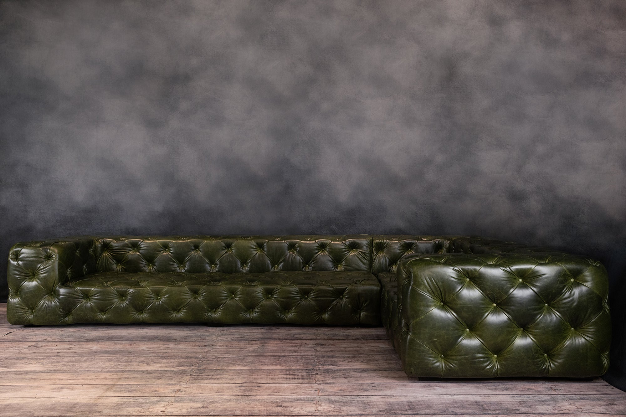 leather sectional