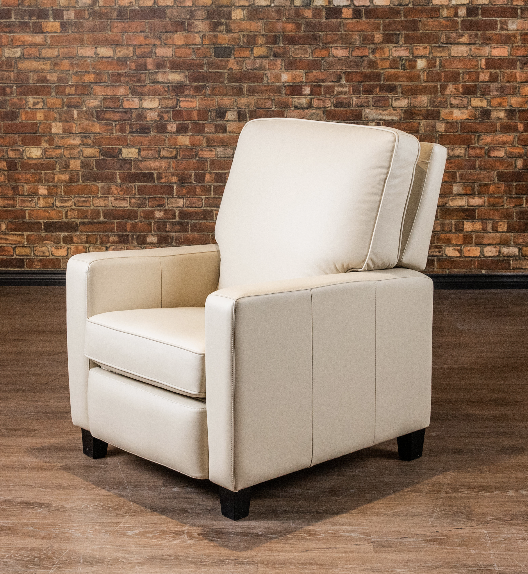 FAUTEUIL INCLINABLE EN CUIR ANTONIO
