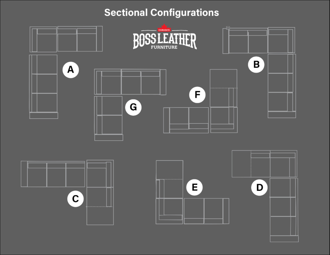 THE WINCHESTER GRAND LEATHER SECTIONAL