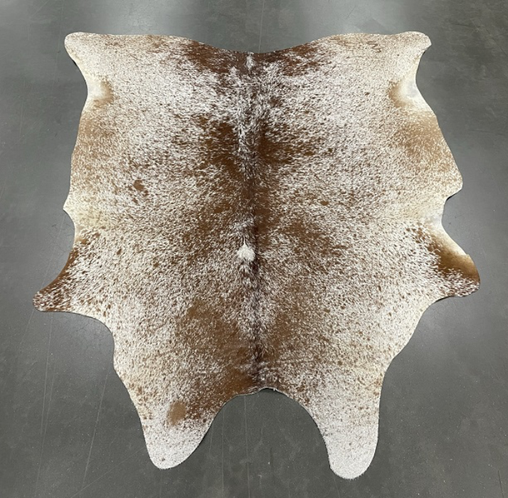 Sel et poivre bruns et blancs