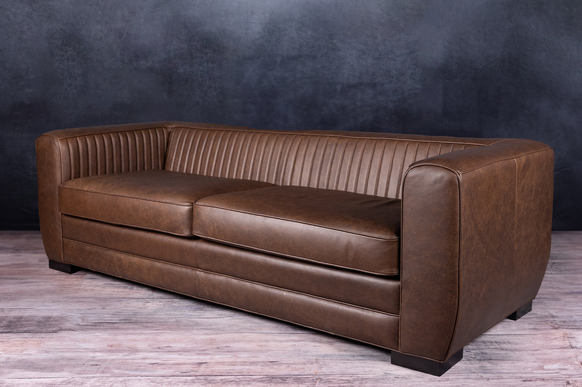 SHELBY LEATHER SOFA