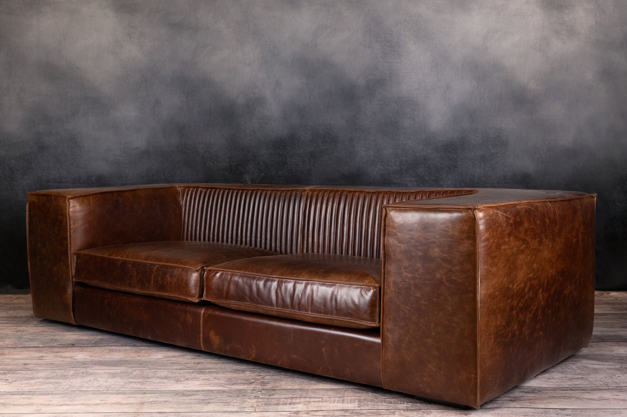 LEATHER SOFA 