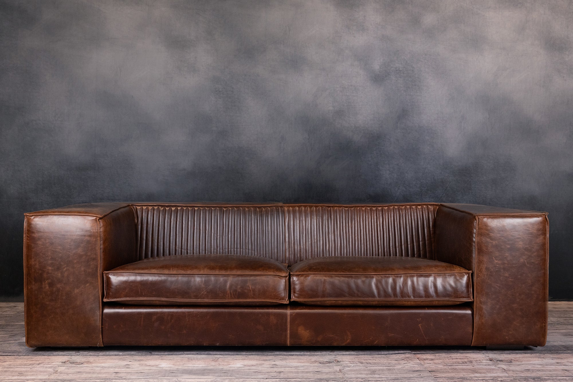 LEATHER SOFA 