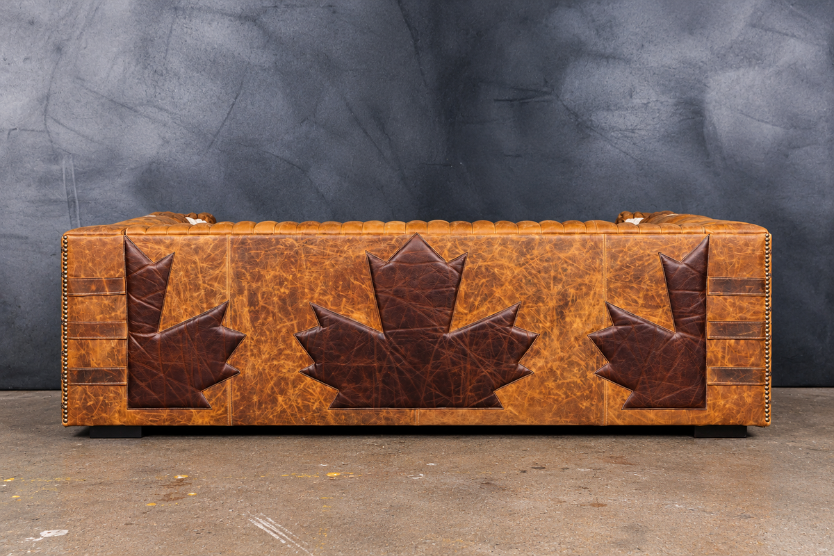 ICE GLADIATOR LEATHER SOFA