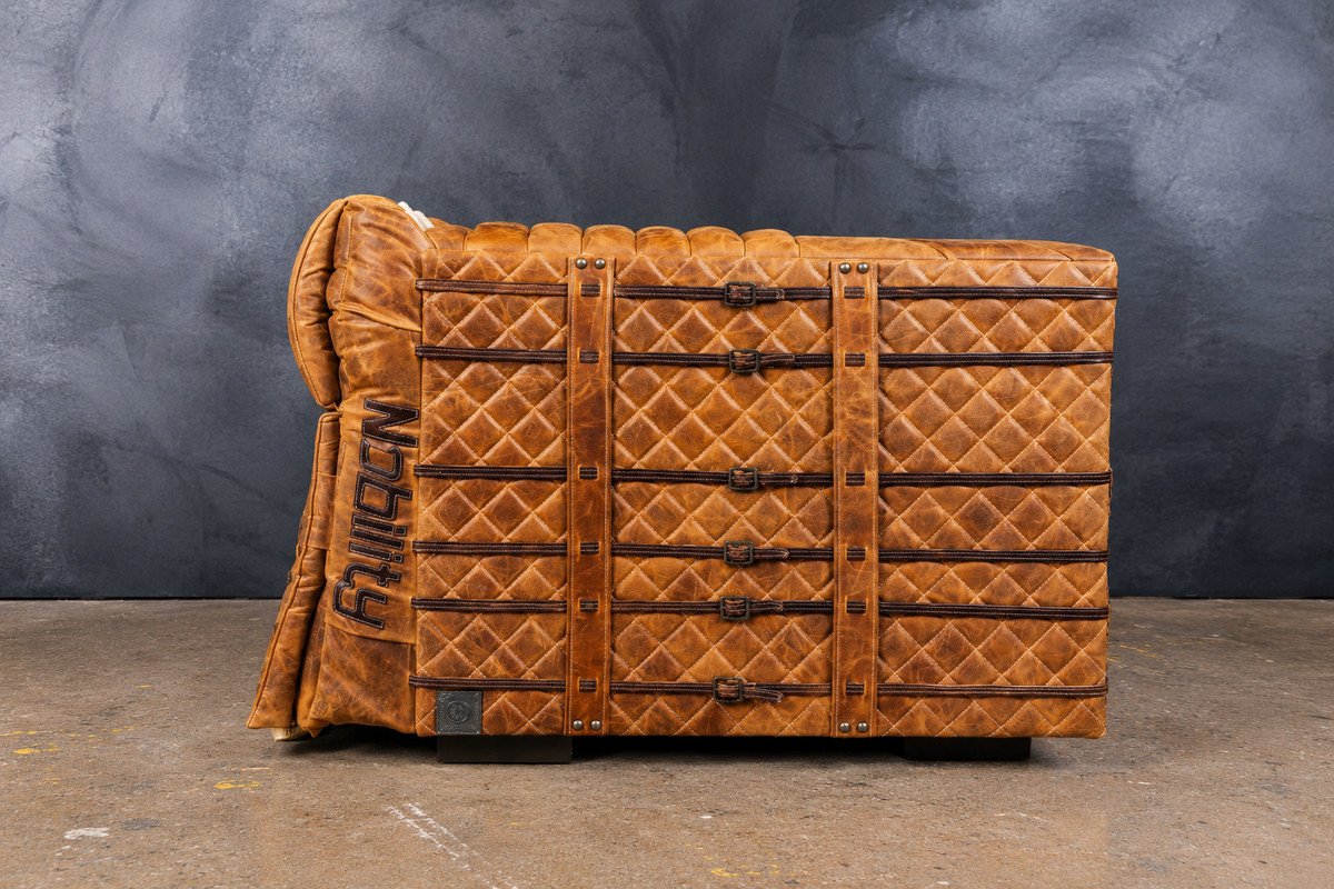 ICE GLADIATOR LEATHER SOFA
