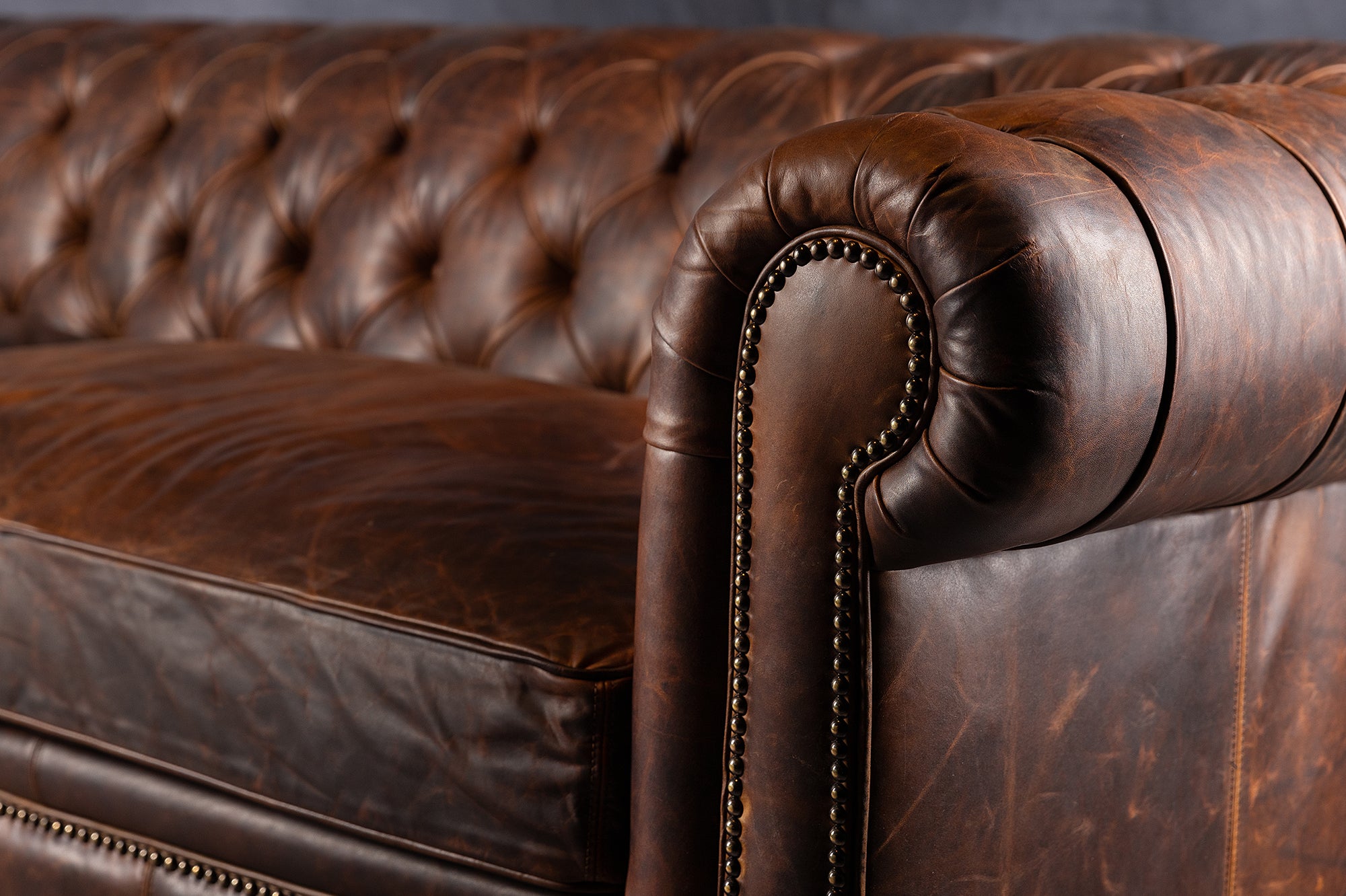 LEATHER SOFA