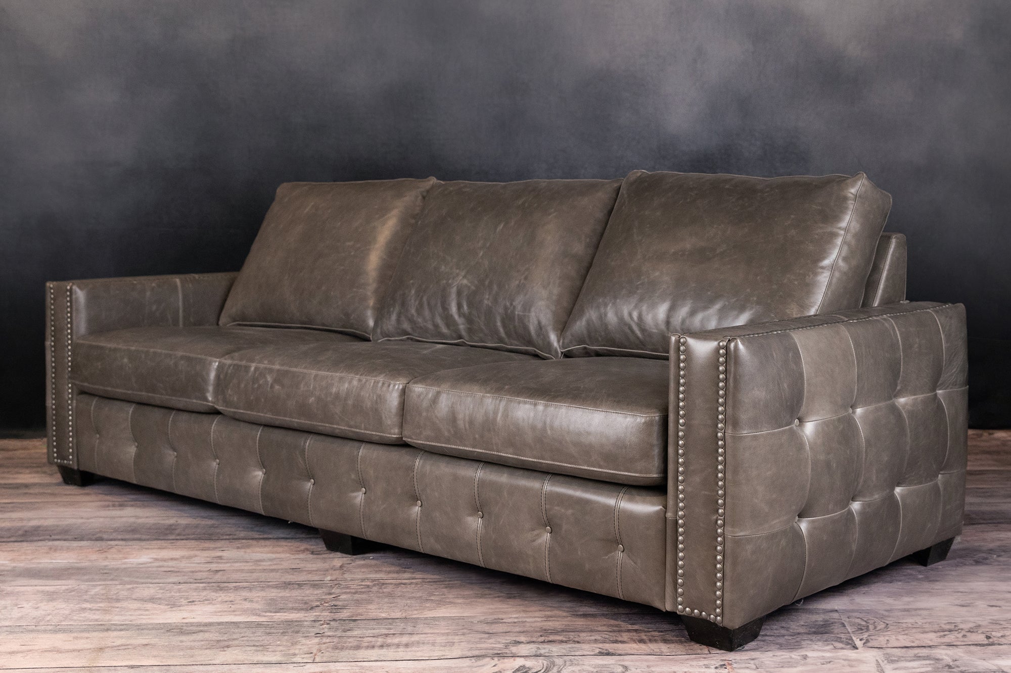 CANAPÉ EN CUIR WELLINGTON