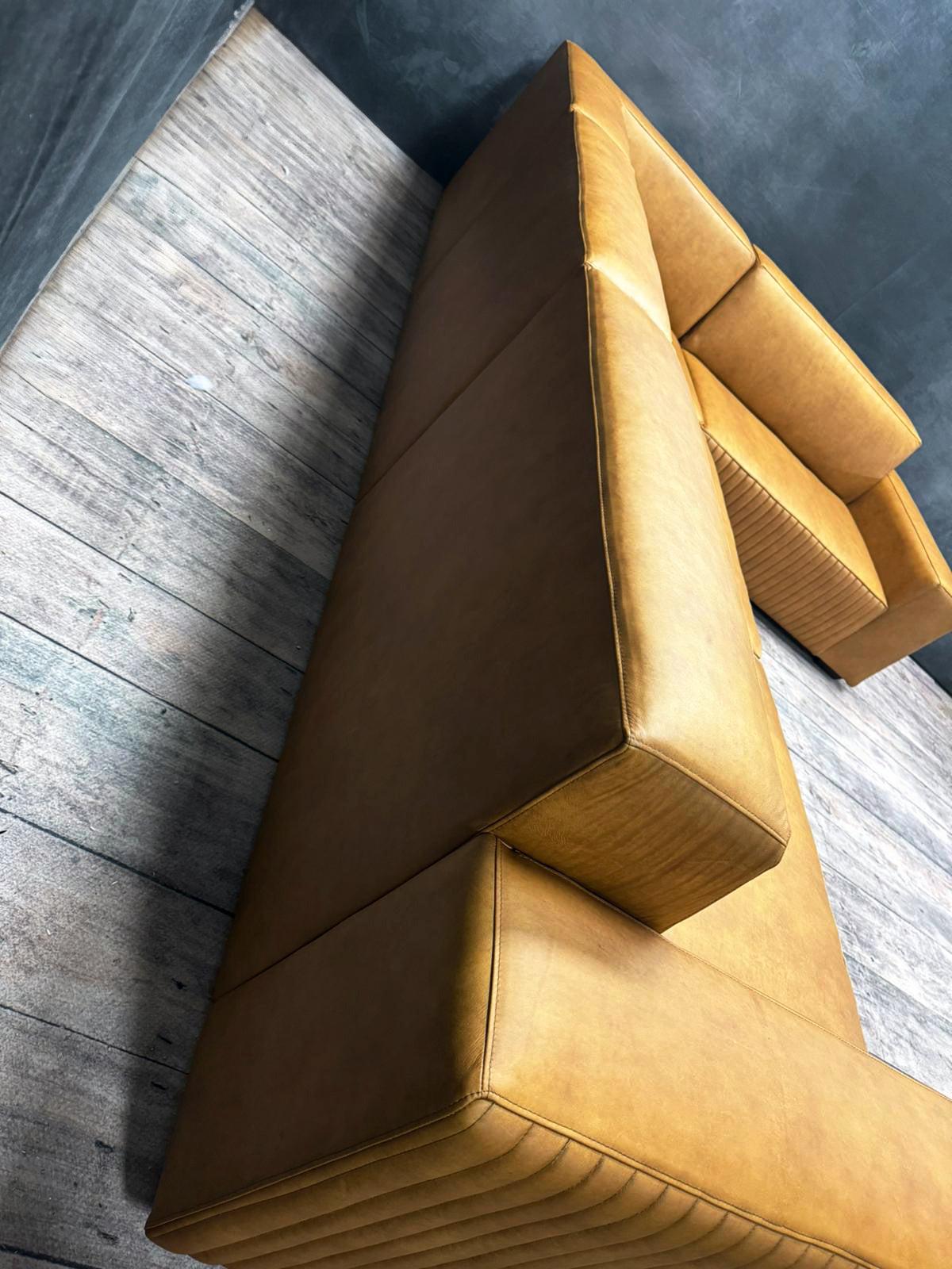 CHALENGER CANAPÉ D'ANGLE EN CUIR