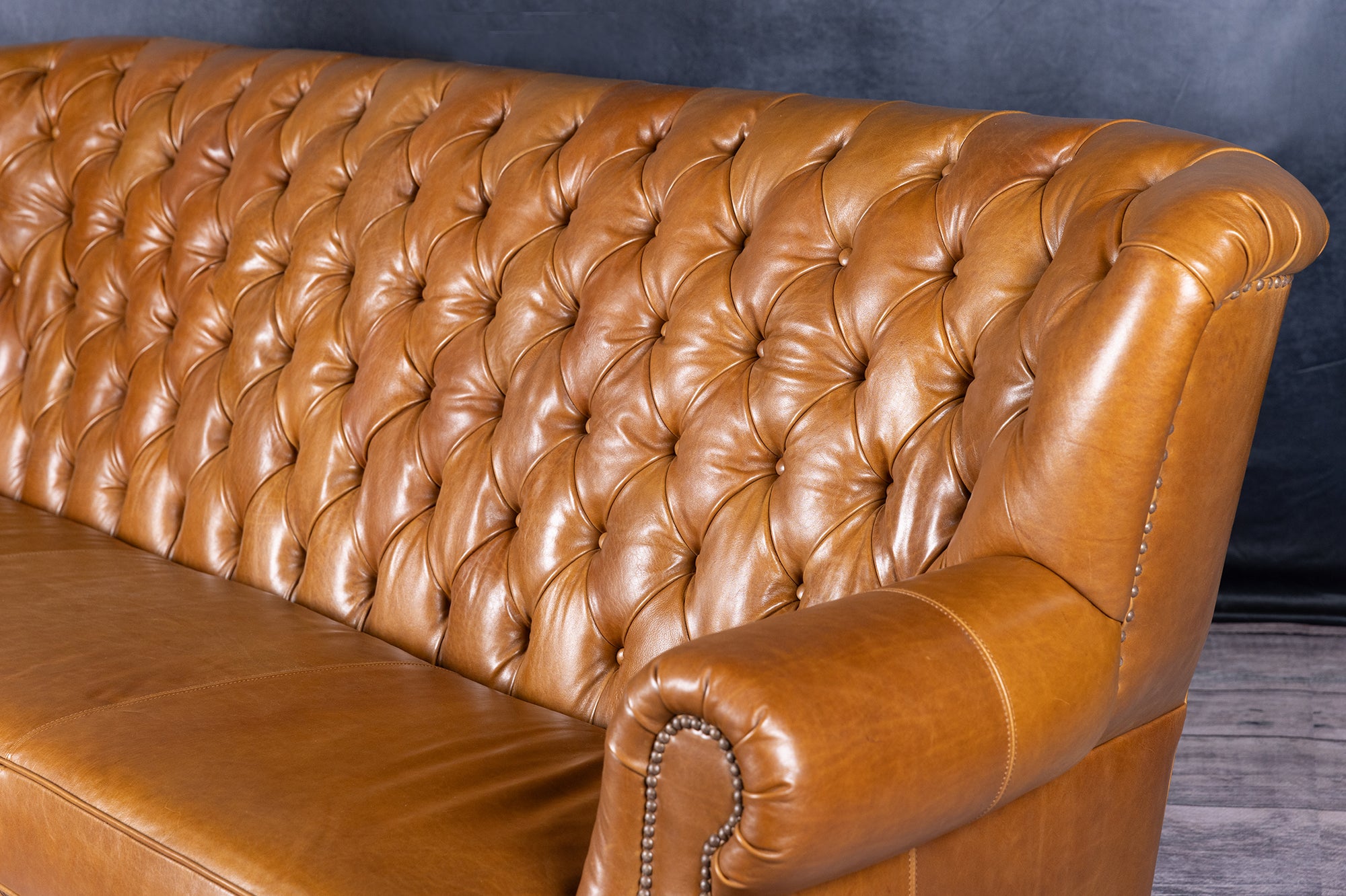 Writers Leather Sofa