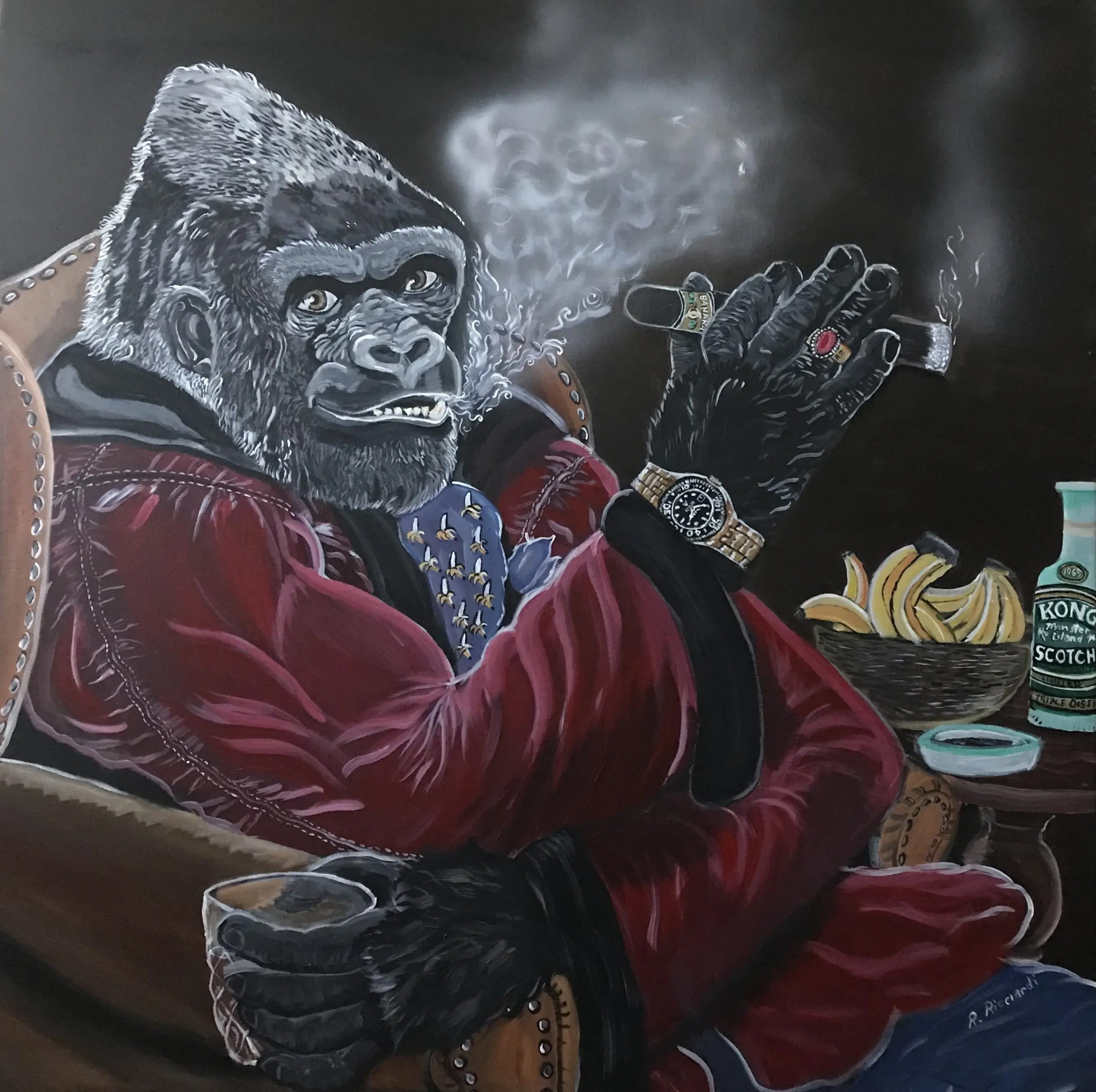 GORILLA SOPHISTICATION PRINT