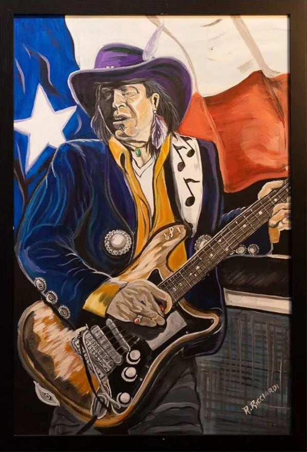 STEVIE RAY PRINT