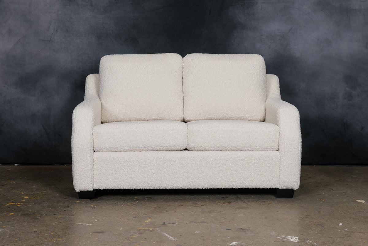 Ebern Designs Chesterfield Sofa With Bolsters 2-Seater Black Velvet Ebern Designs Chesterfield Sofa With Bolsters 2-Seater Black Velvet