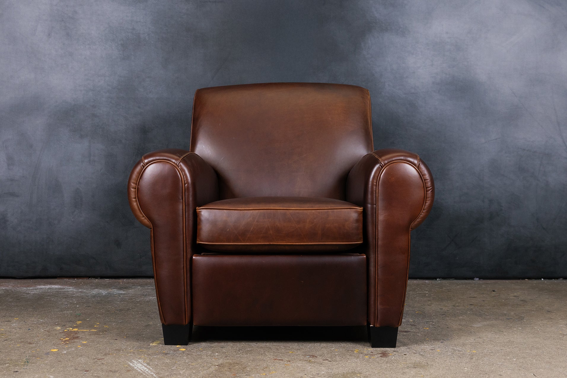 FAUTEUIL INCLINABLE EN CUIR ANTONIO