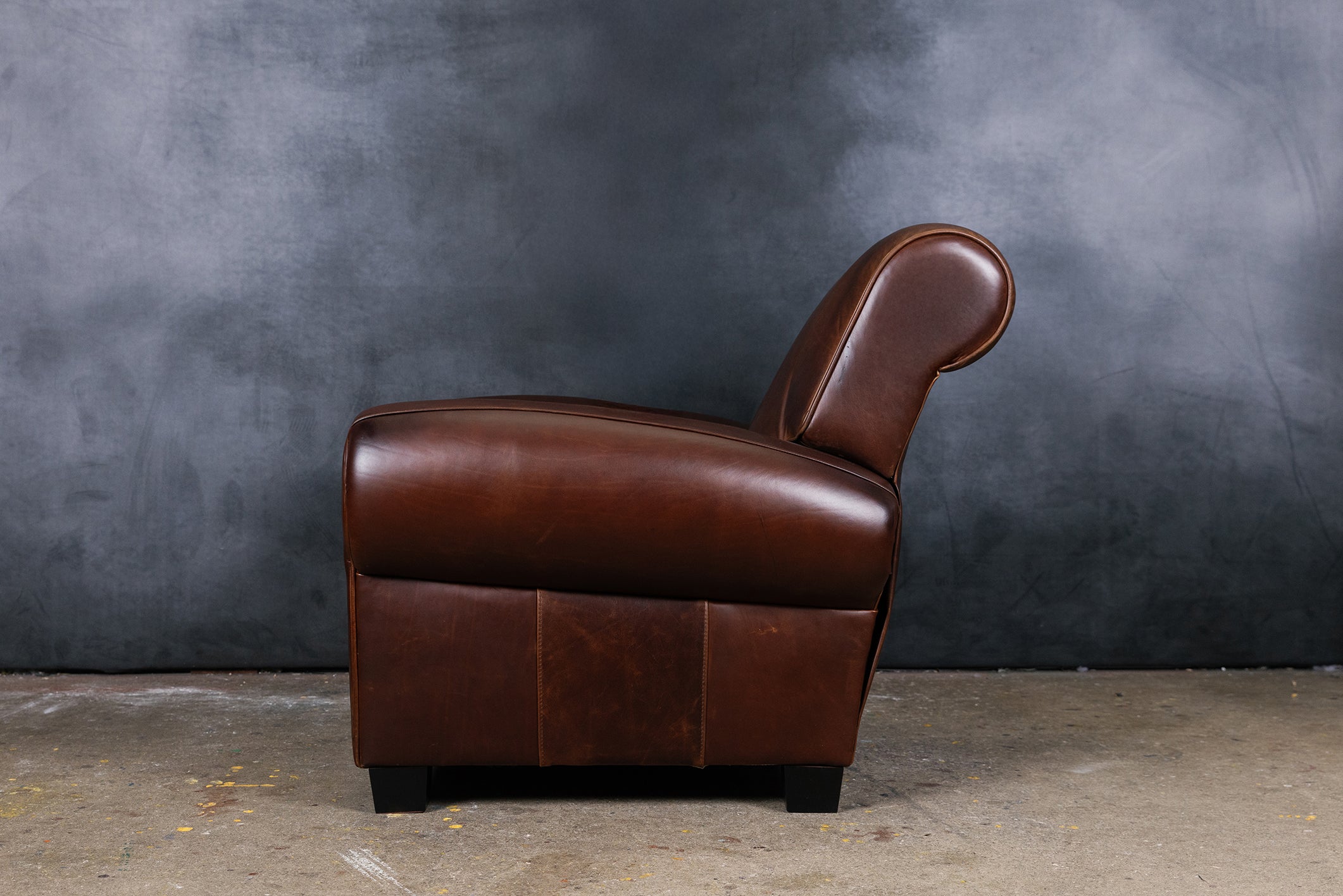 FAUTEUIL INCLINABLE EN CUIR ANTONIO