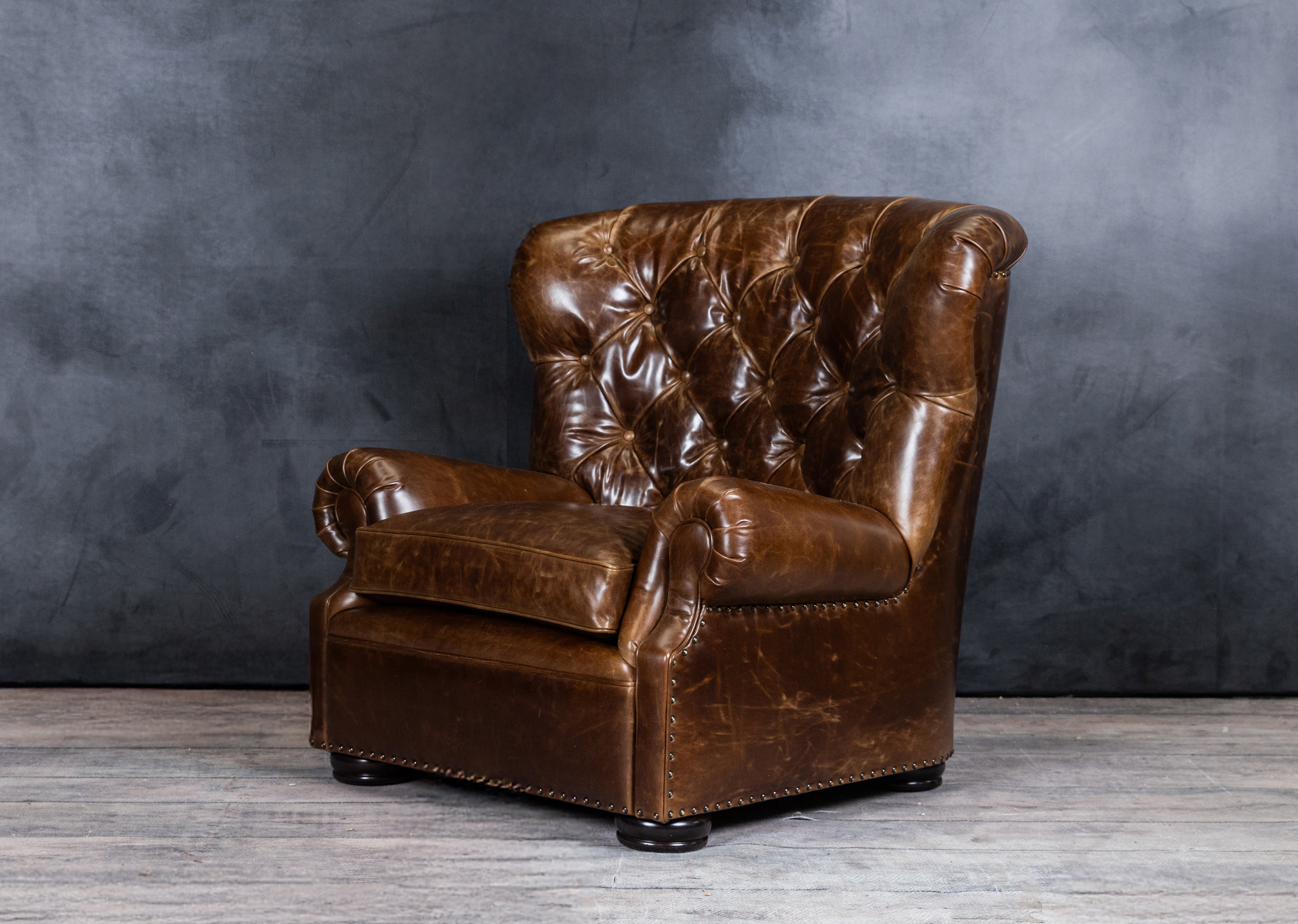 REMINGTON LEATHER CHAIR