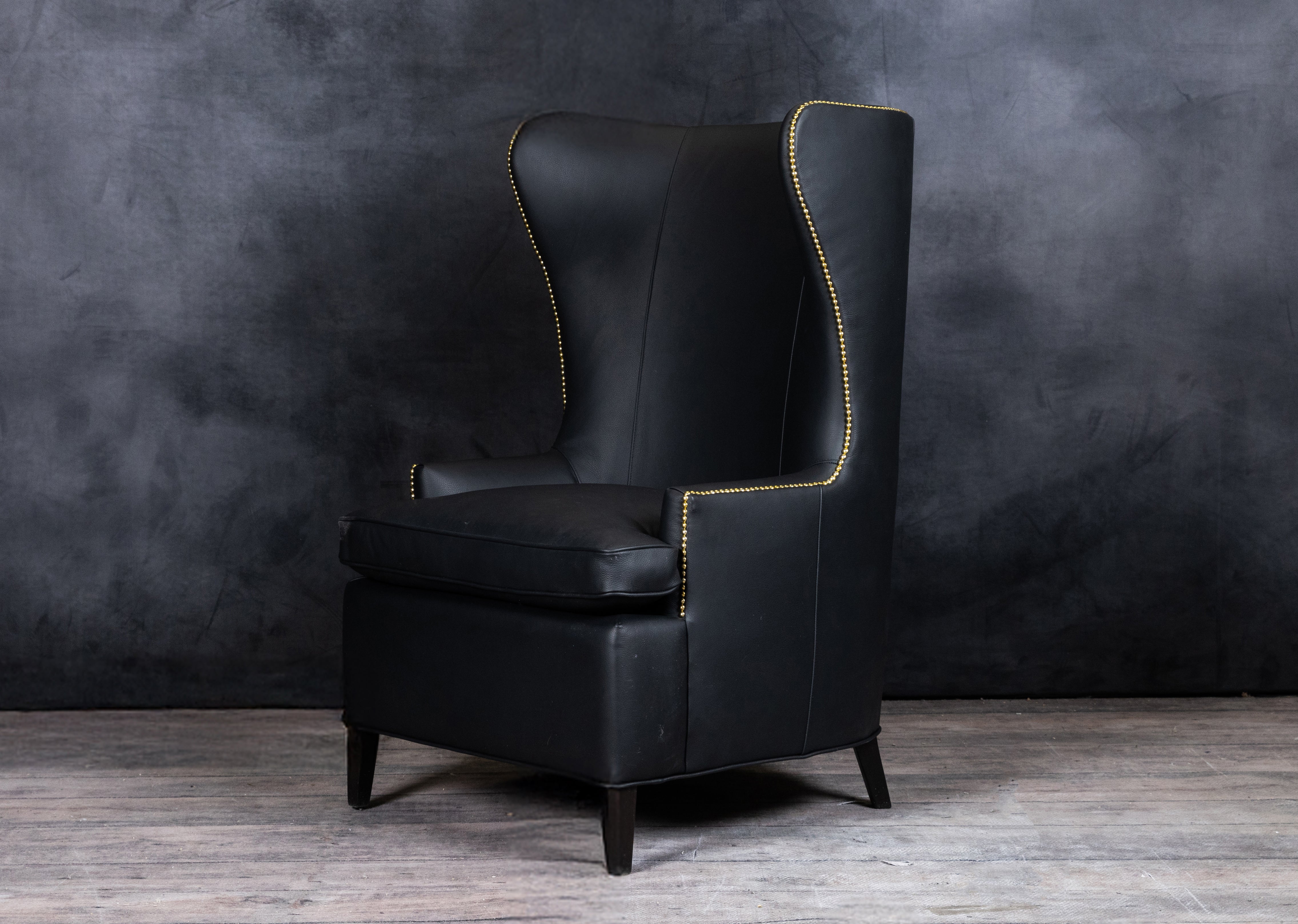 SIR GALAHAD LEATHER CHAIR