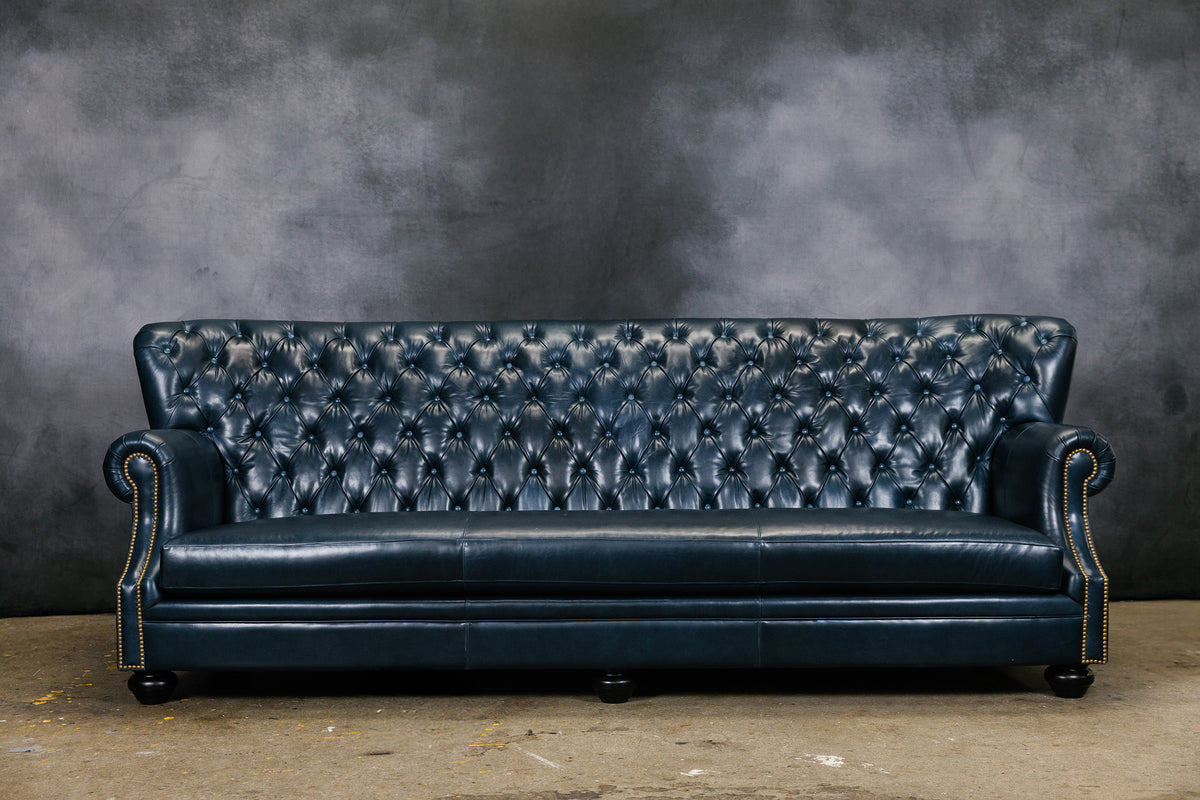 Writers Leather Sofa