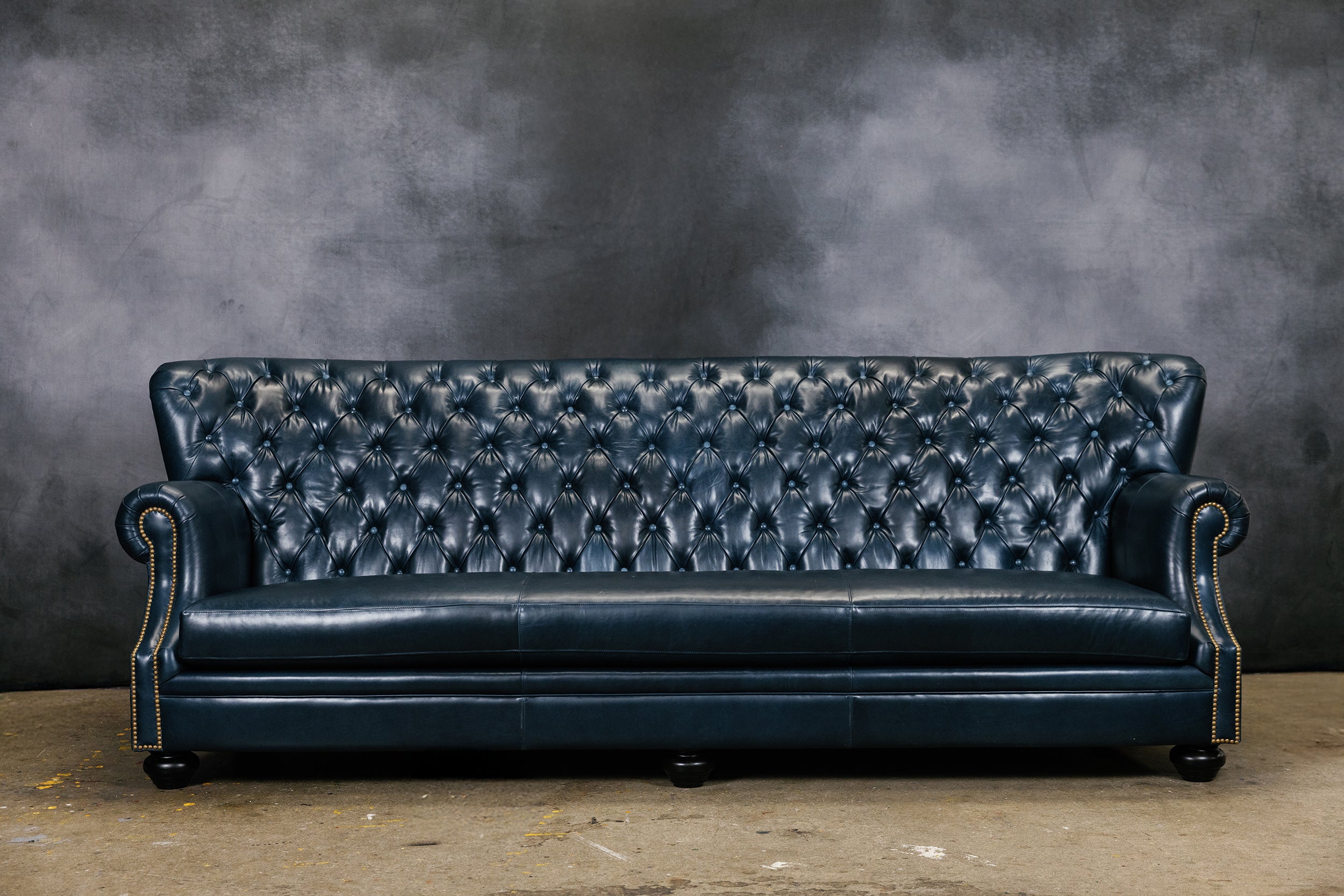 Writers Leather Sofa