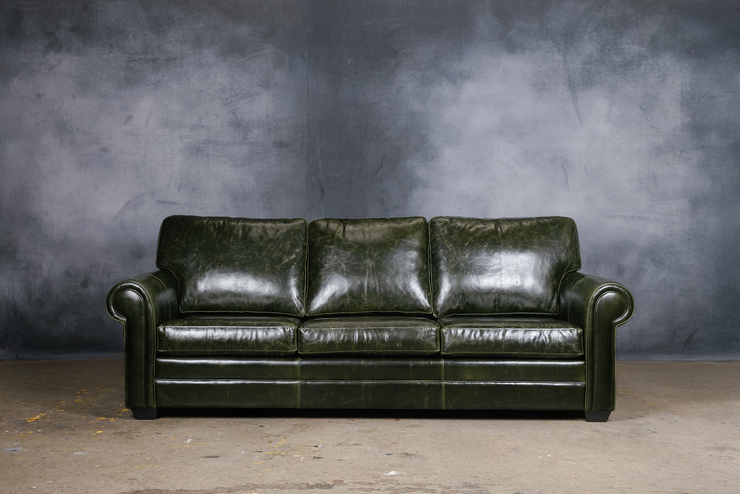 SURREY LEATHER SOFA