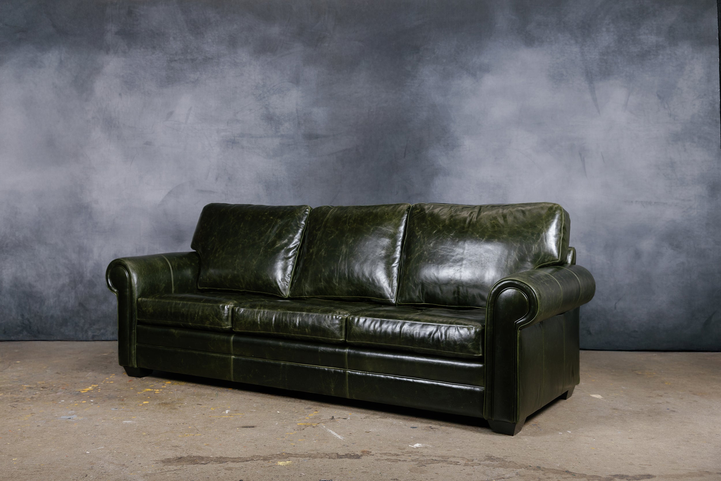SURREY LEATHER SOFA