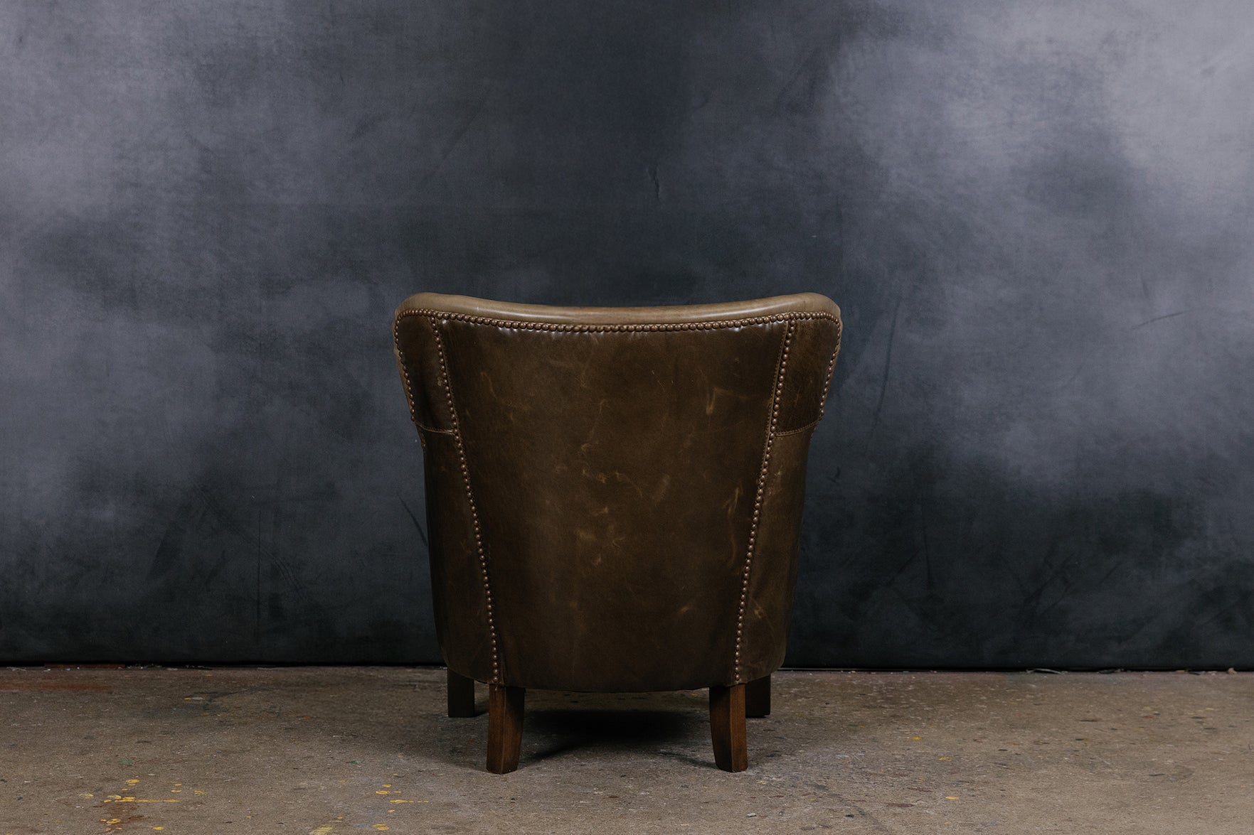 FAUTEUIL EN CUIR NAPOLÉON