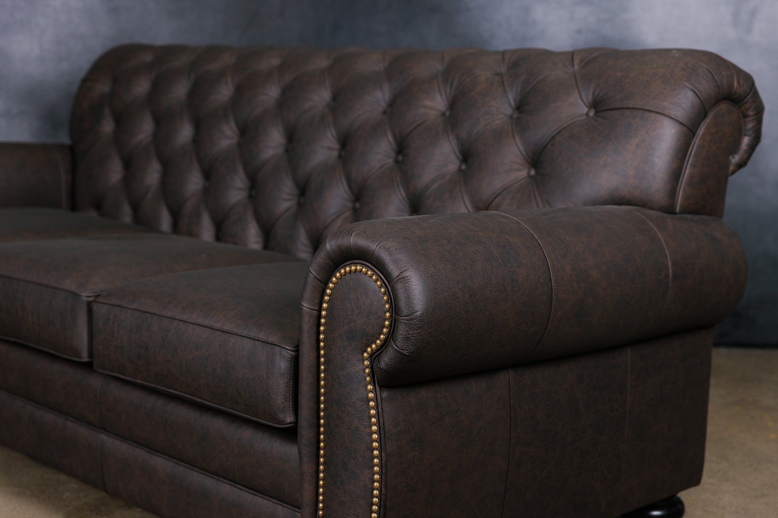 CANAPÉ-LIT WESTMINSTER EN CUIR QUEEN 