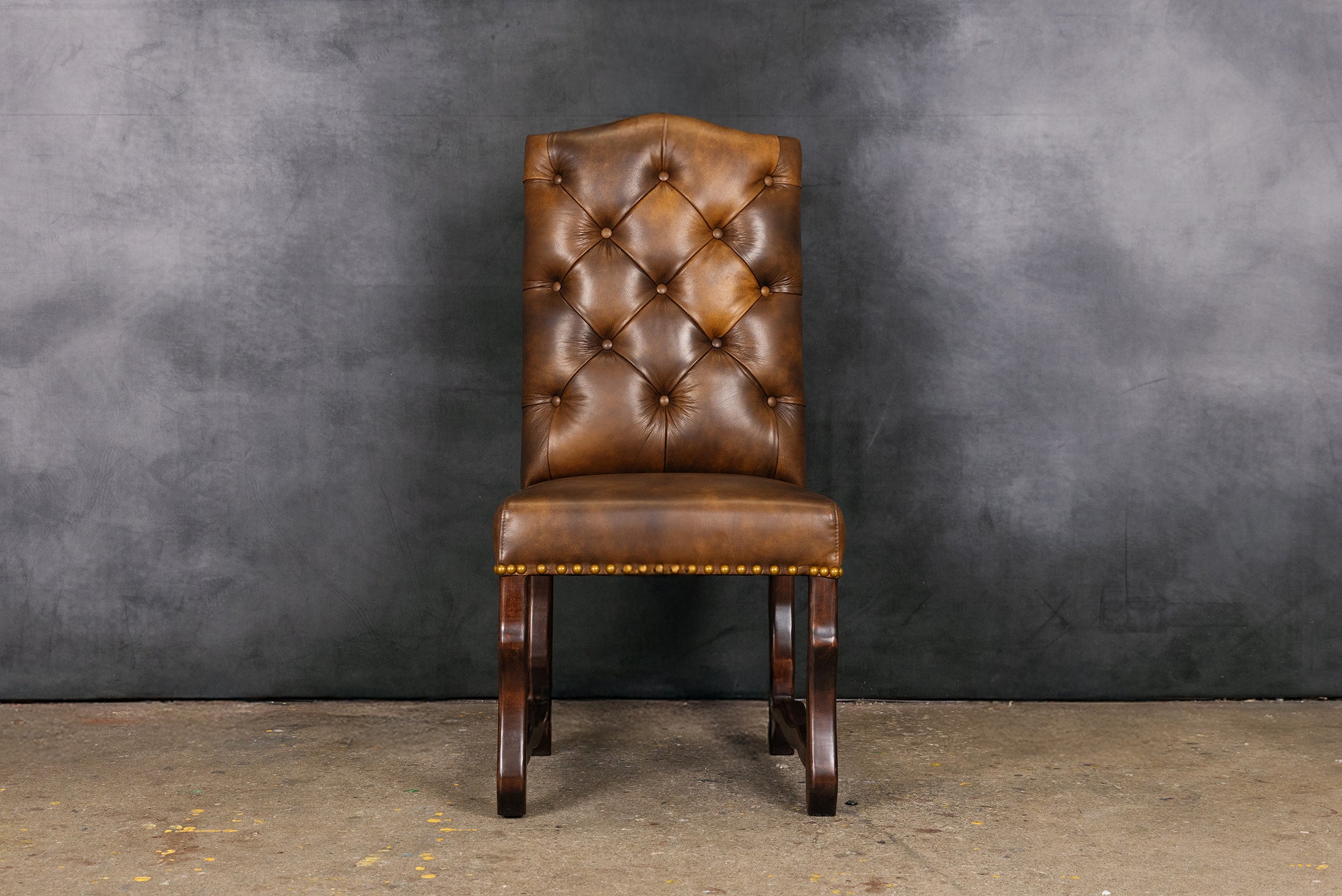 CHAISE DE SALLE À MANGER EN CUIR THUNDERBIRD