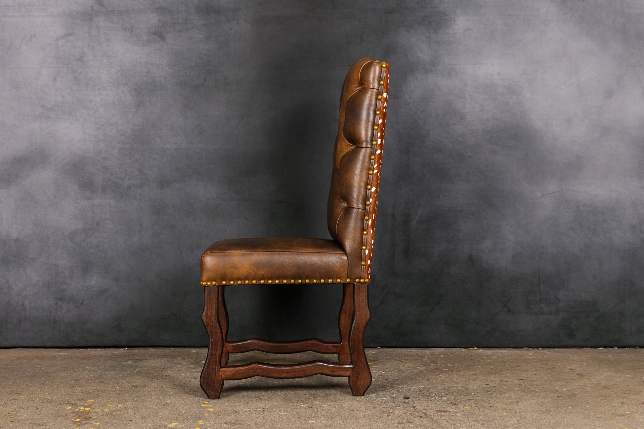 CHAISE DE SALLE À MANGER EN CUIR THUNDERBIRD